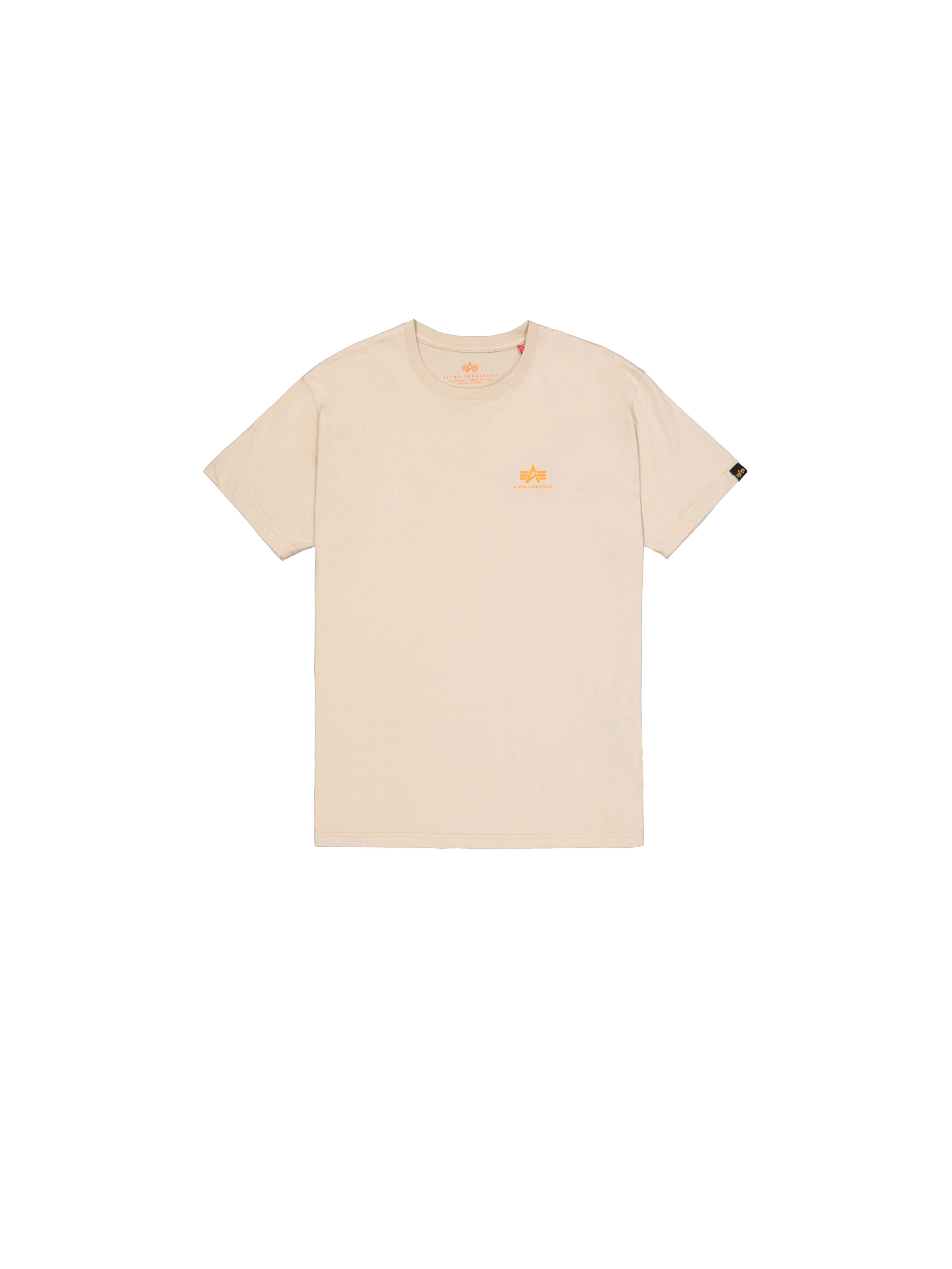 Basic Small Logo T-Shirt organic beige 188505_627_1_flatlay_00001_160054.jpg