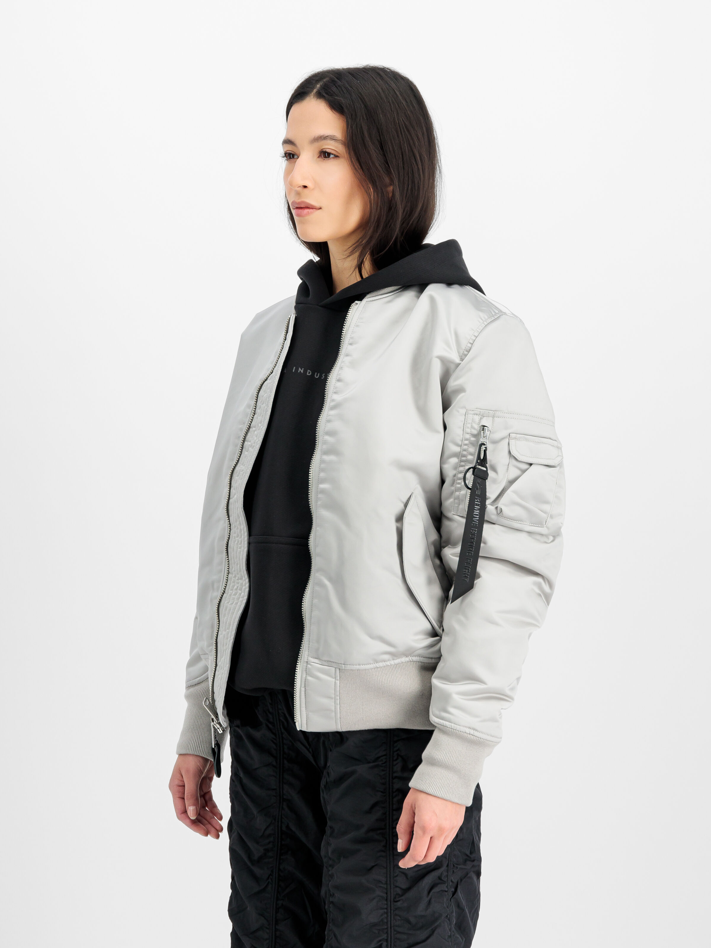 MA-1 Base Flight Bomber Jacket pastel grey 756111_666_2_model_00003_155140