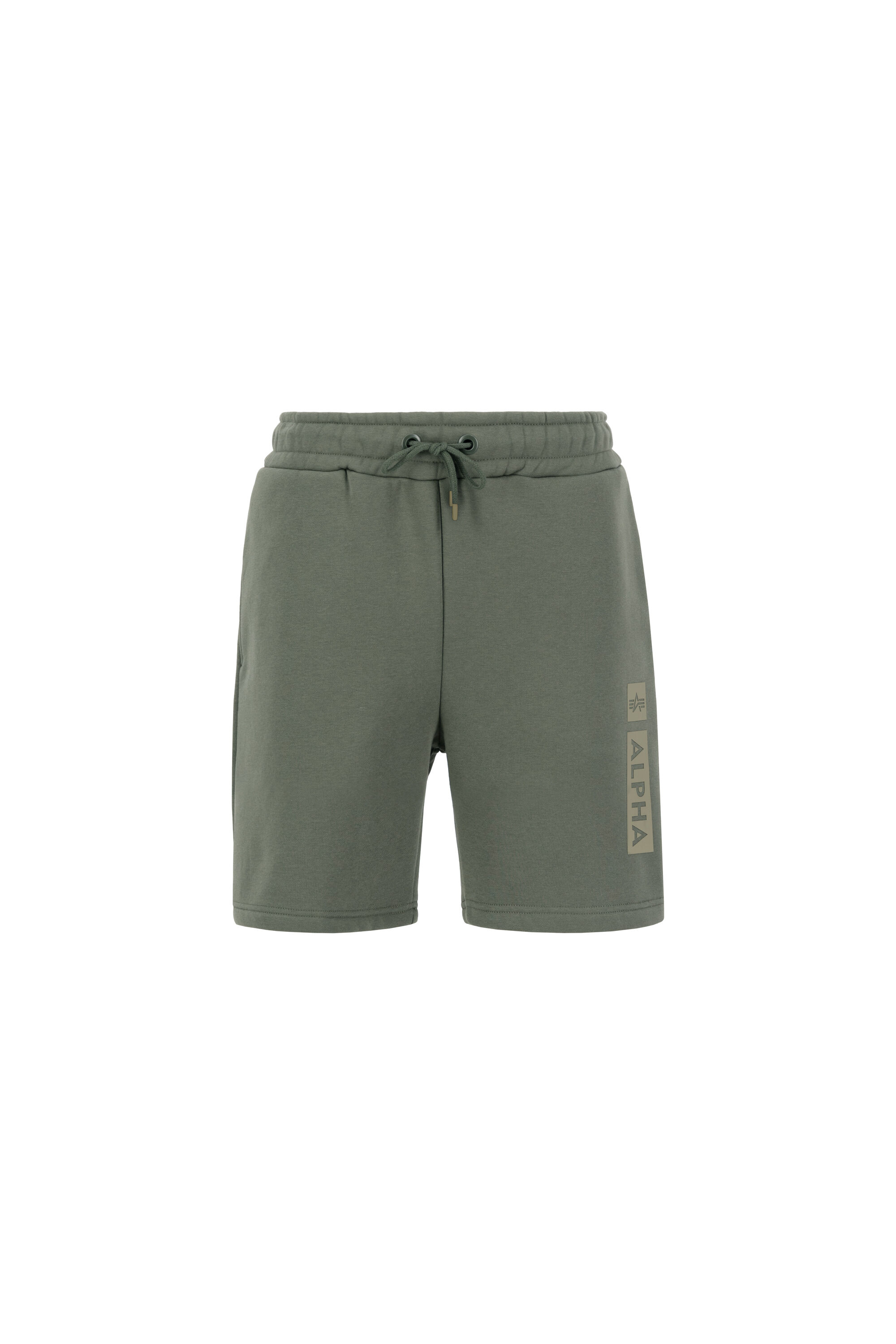 Alpha Puff Print Short dark olive 146365_142_001_149483