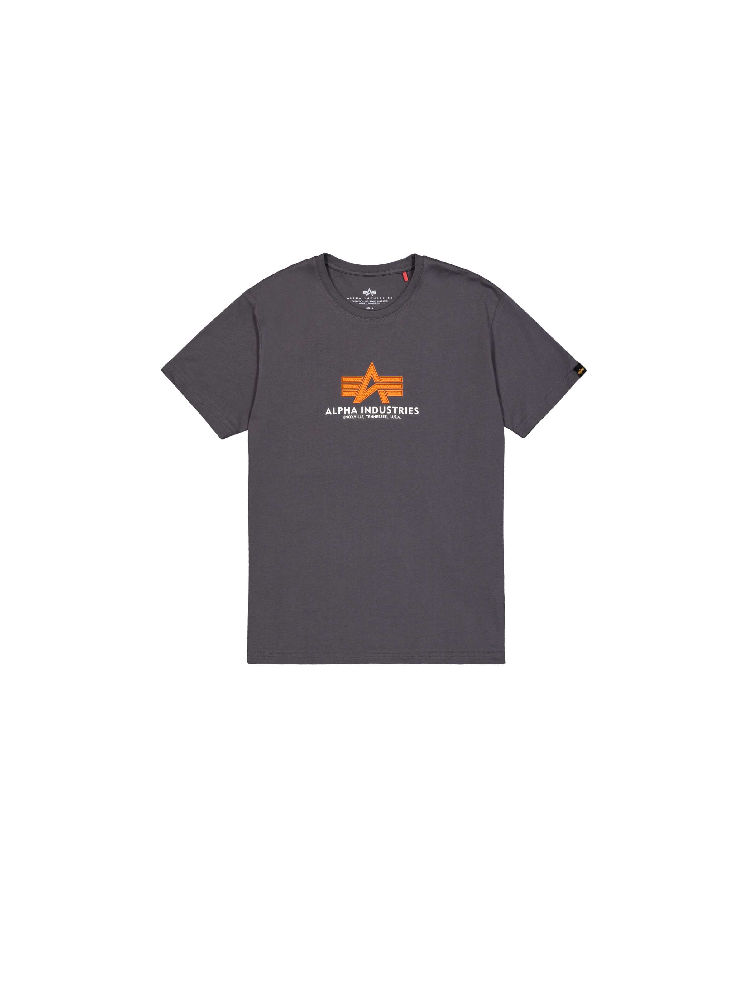 Basic Big Logo Rubber T-Shirt vintage grey 100501RB_684_1_flatlay_00001_185741.png