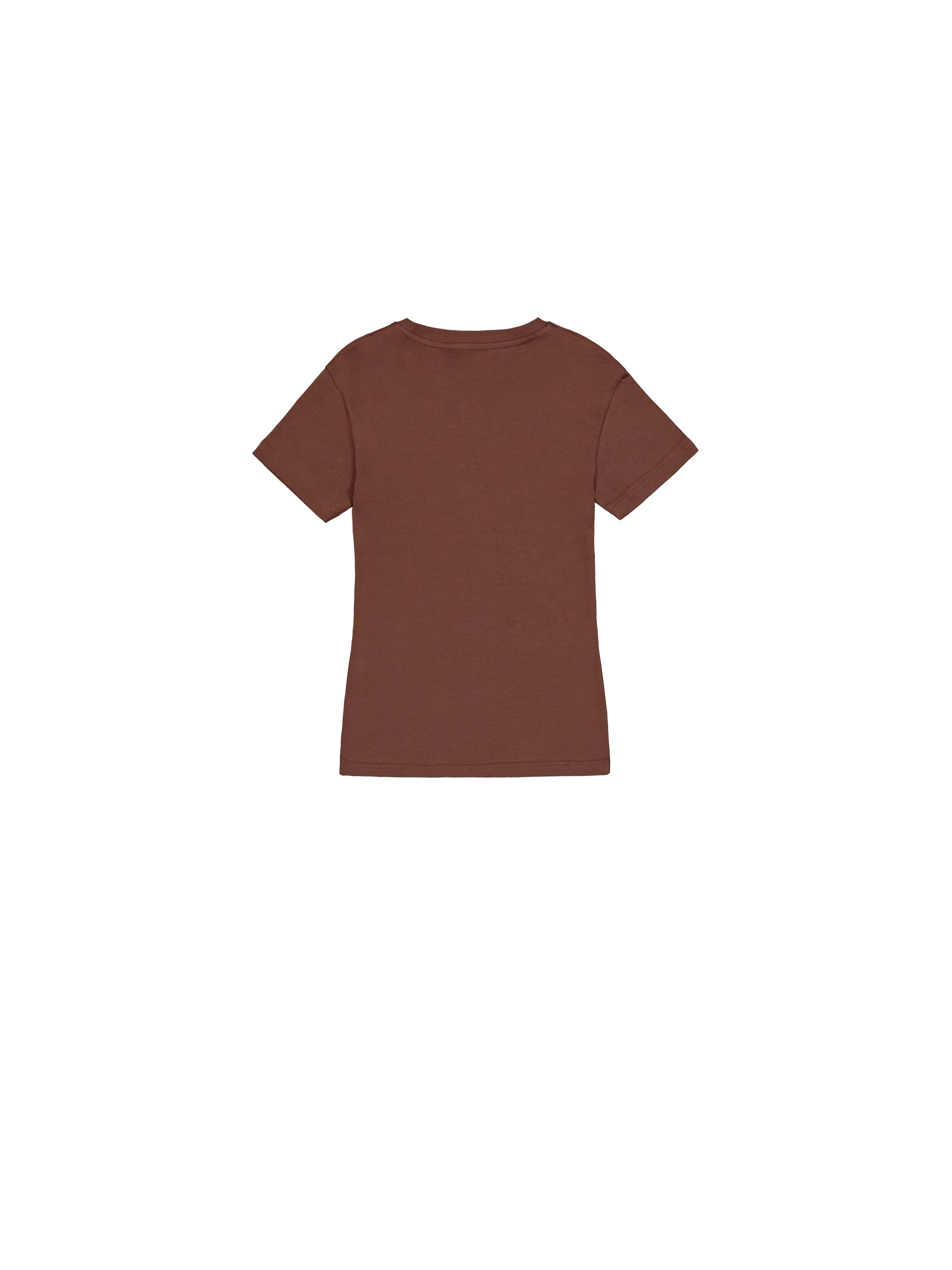 Basic Small Logo T-Shirt Women powder brown 196054_204_1_flatlay_00002_243459