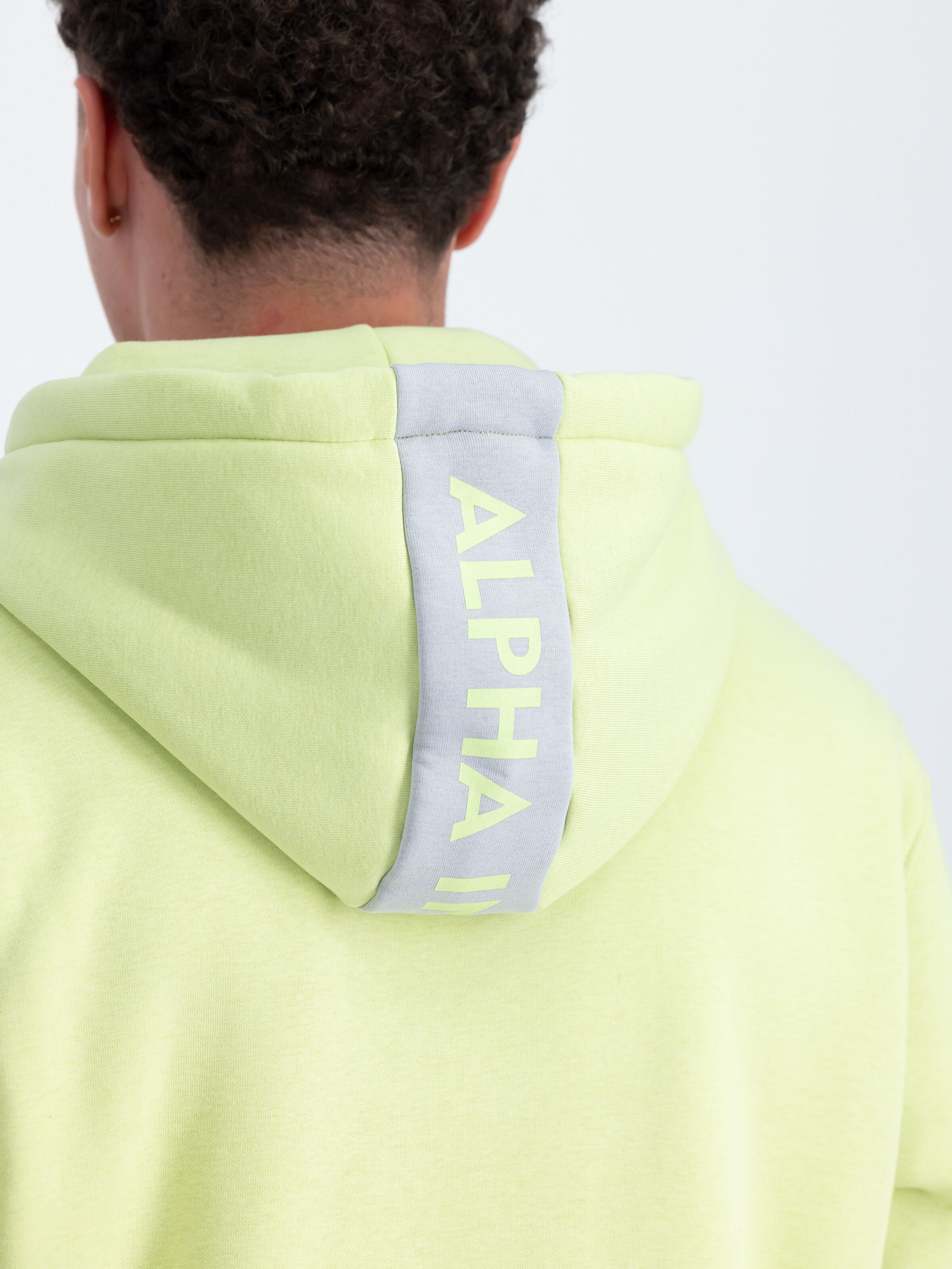 Red Stripe Hoodie Arctic Lime 178314_722_3_detail_00001_129326