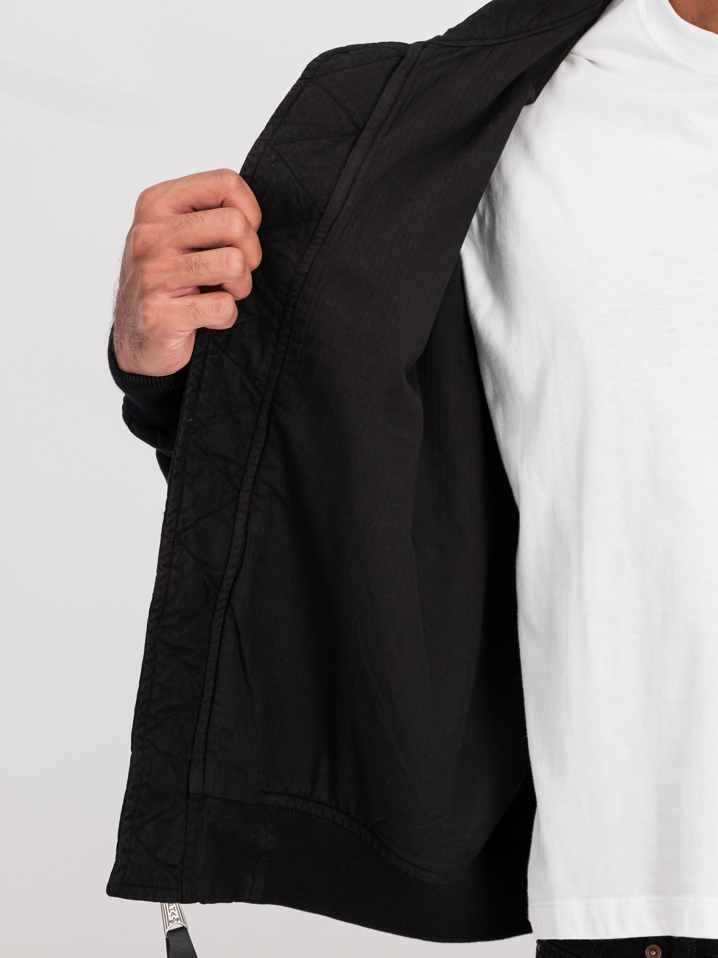 CWU-36/P Canvas Light Bomber Jacket black 266112_03_3_detail_00001_210338