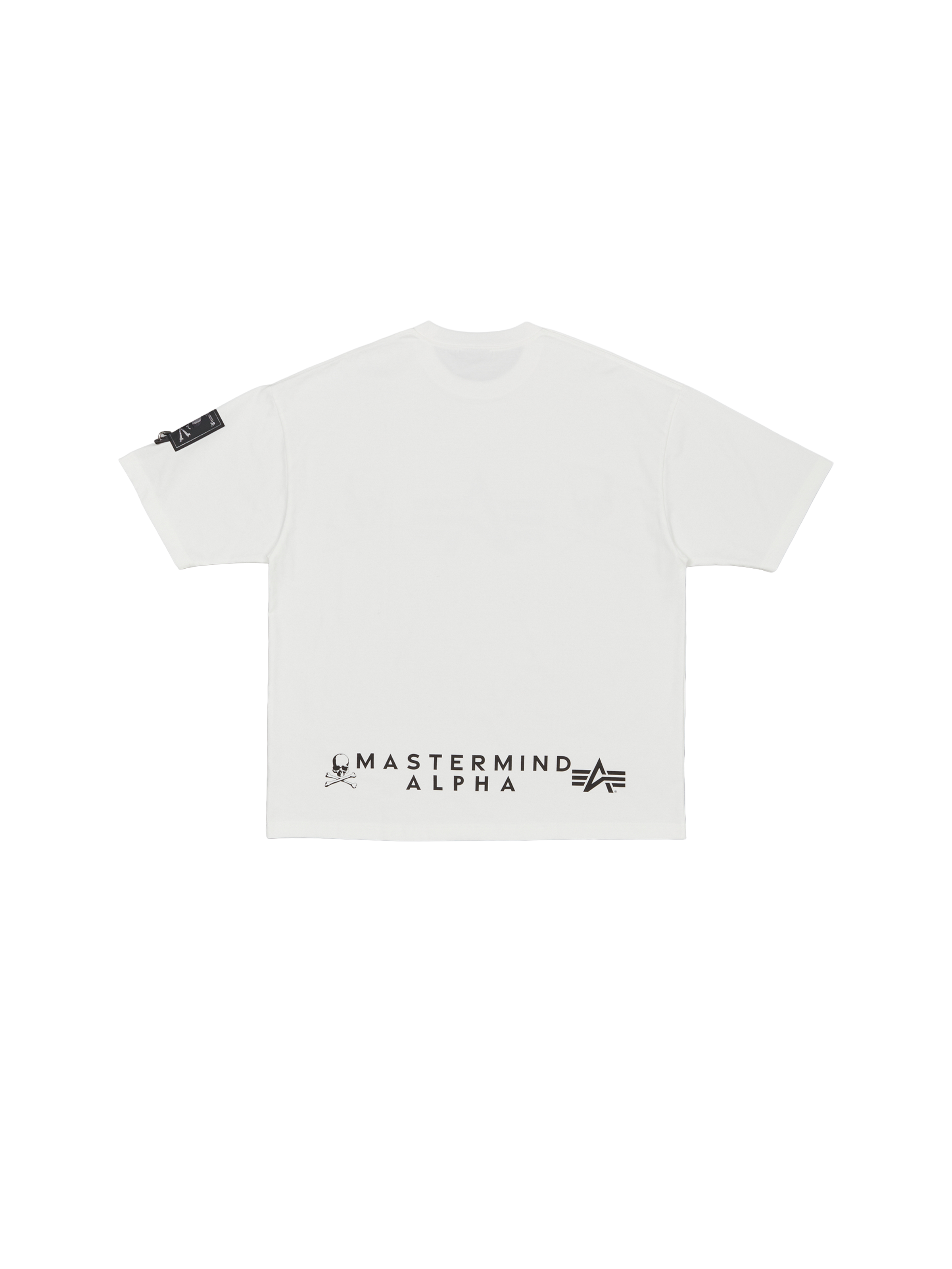 ALPHA x MASTERMIND Graphic Logo T-Shirt white 258021_09_1_flatlay_00002_200173