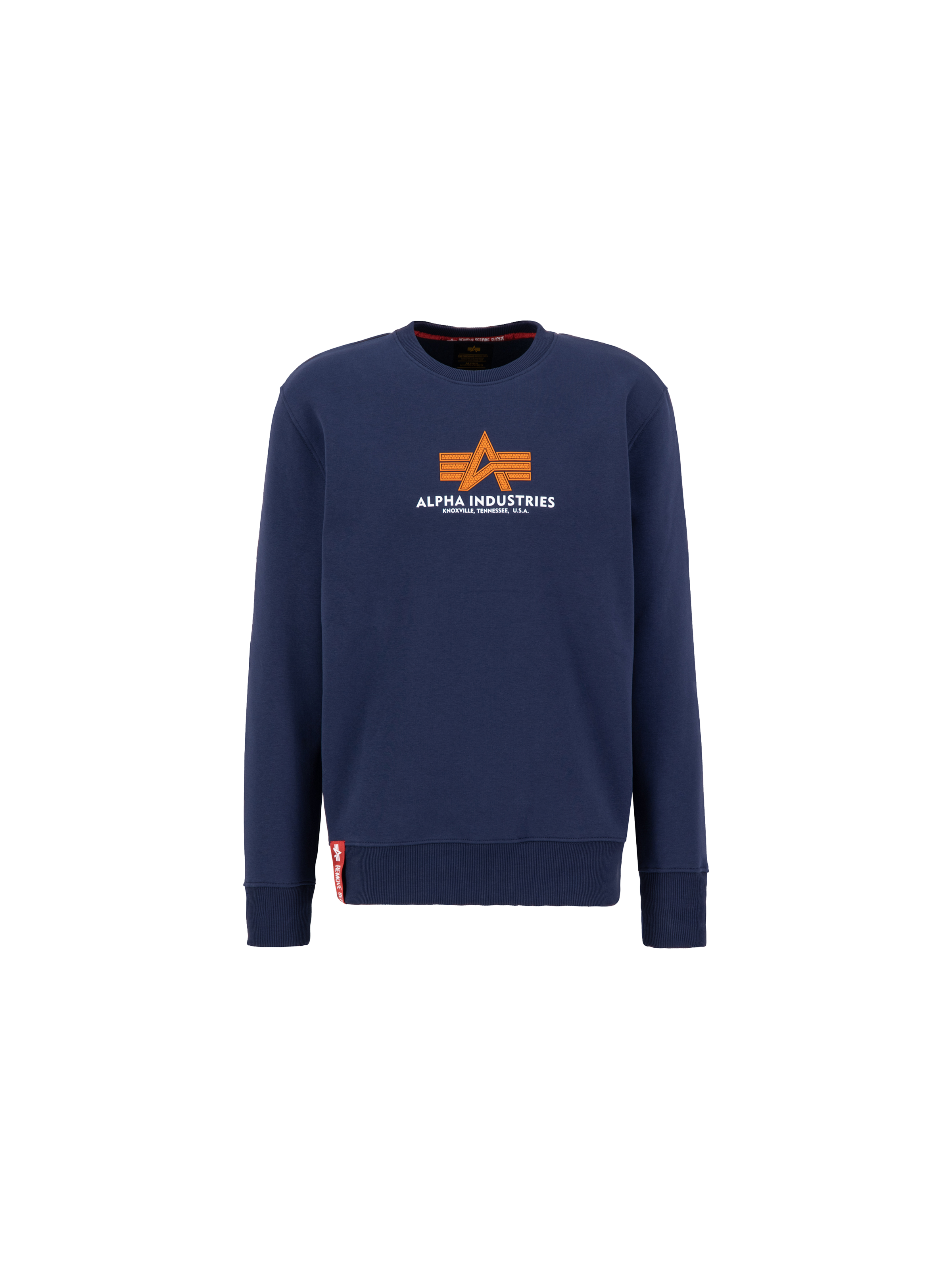 Basic Rubber Sweatshirt ultra navy 178302RB_697_1_flatlay_00001_193610.png