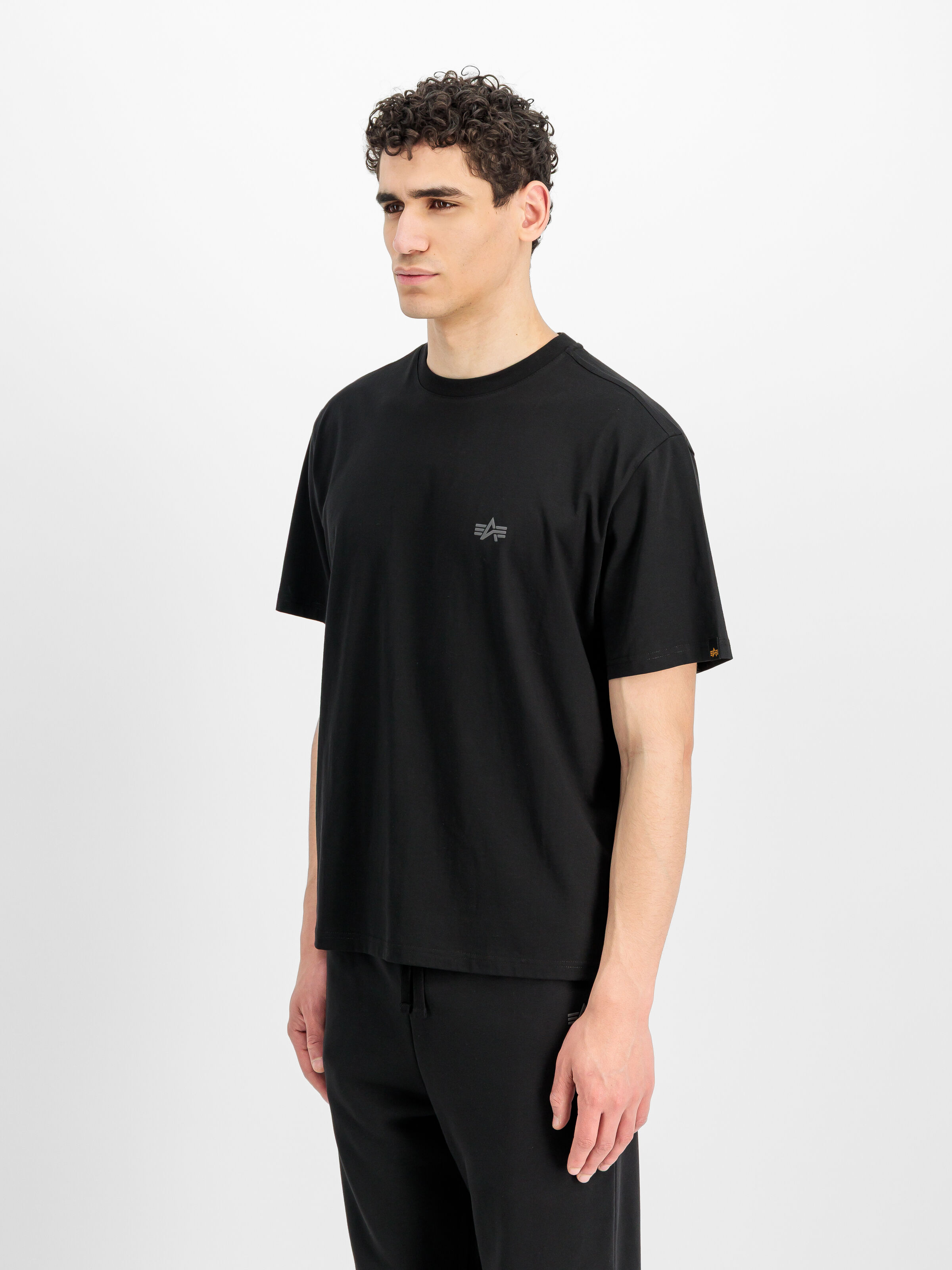 Dye To Match Mid Logo T-Shirt black 268505_03_2_model_00002_228308