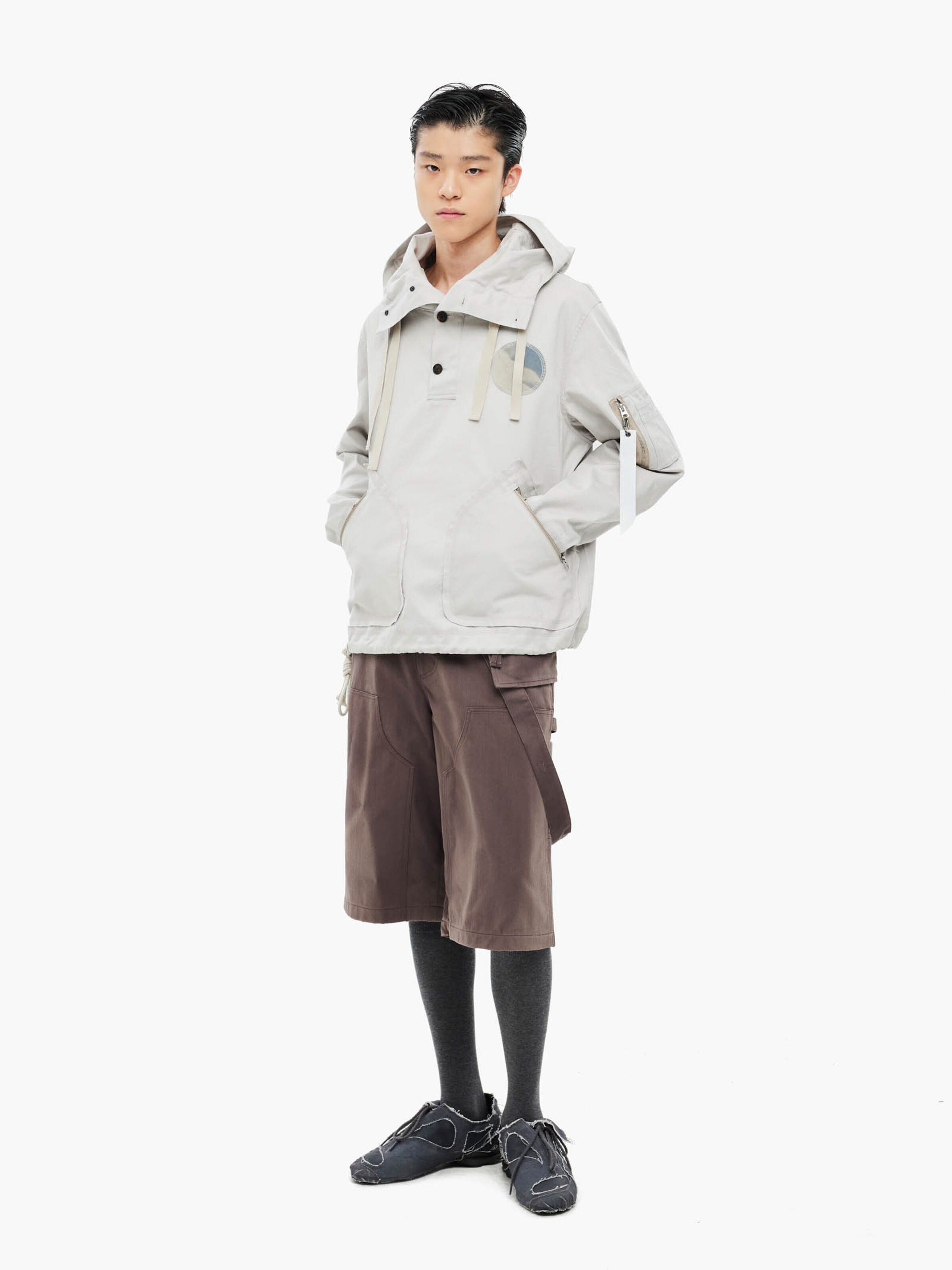 ALPHA x JIYONGKIM Sun-Bleached Anorak light grey 266127_19_2_model_00001_225997