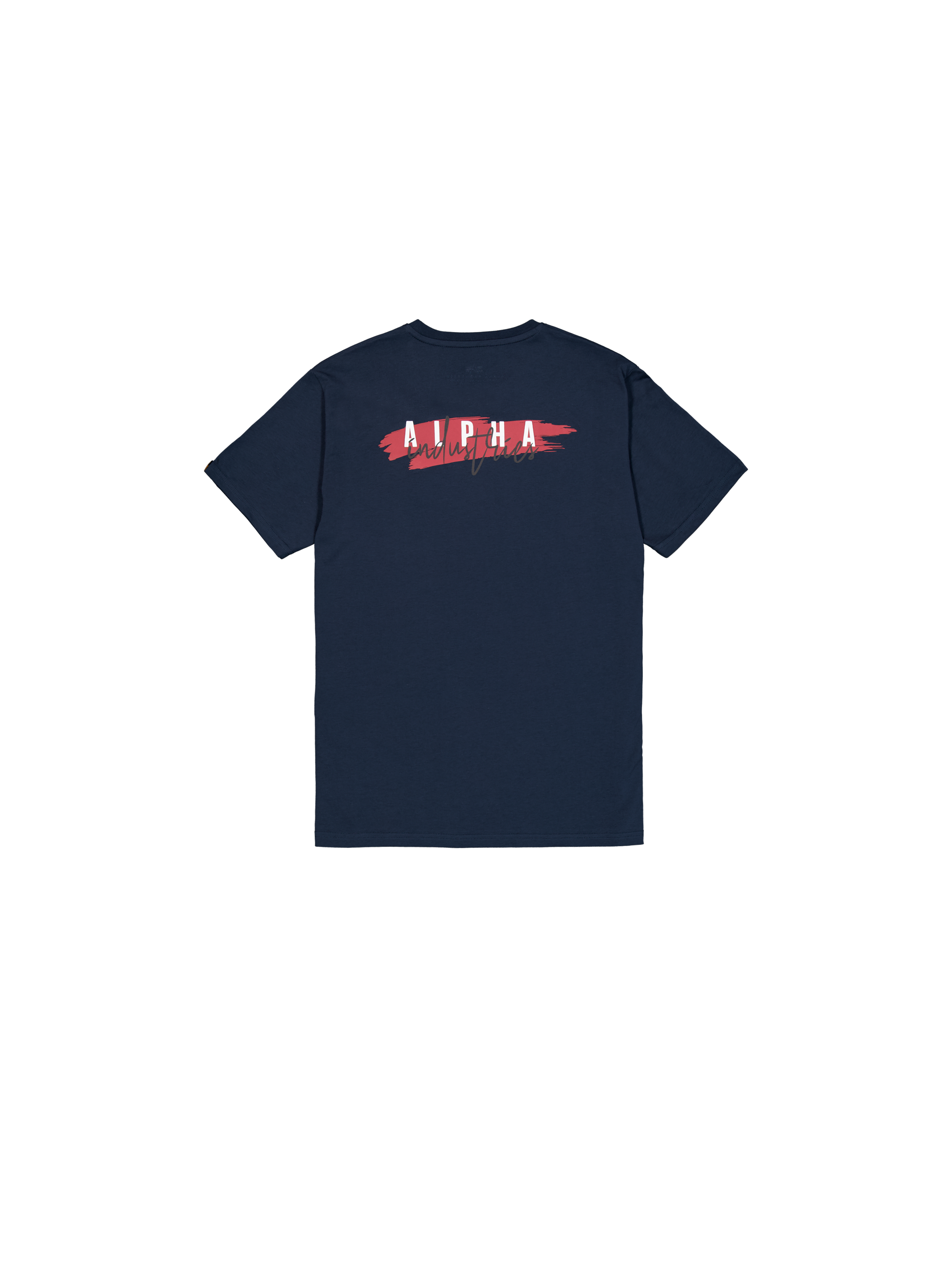 Signature Puff Print Backprint T-Shirt rep.blue 148523_07_1_flatlay_00002_98000