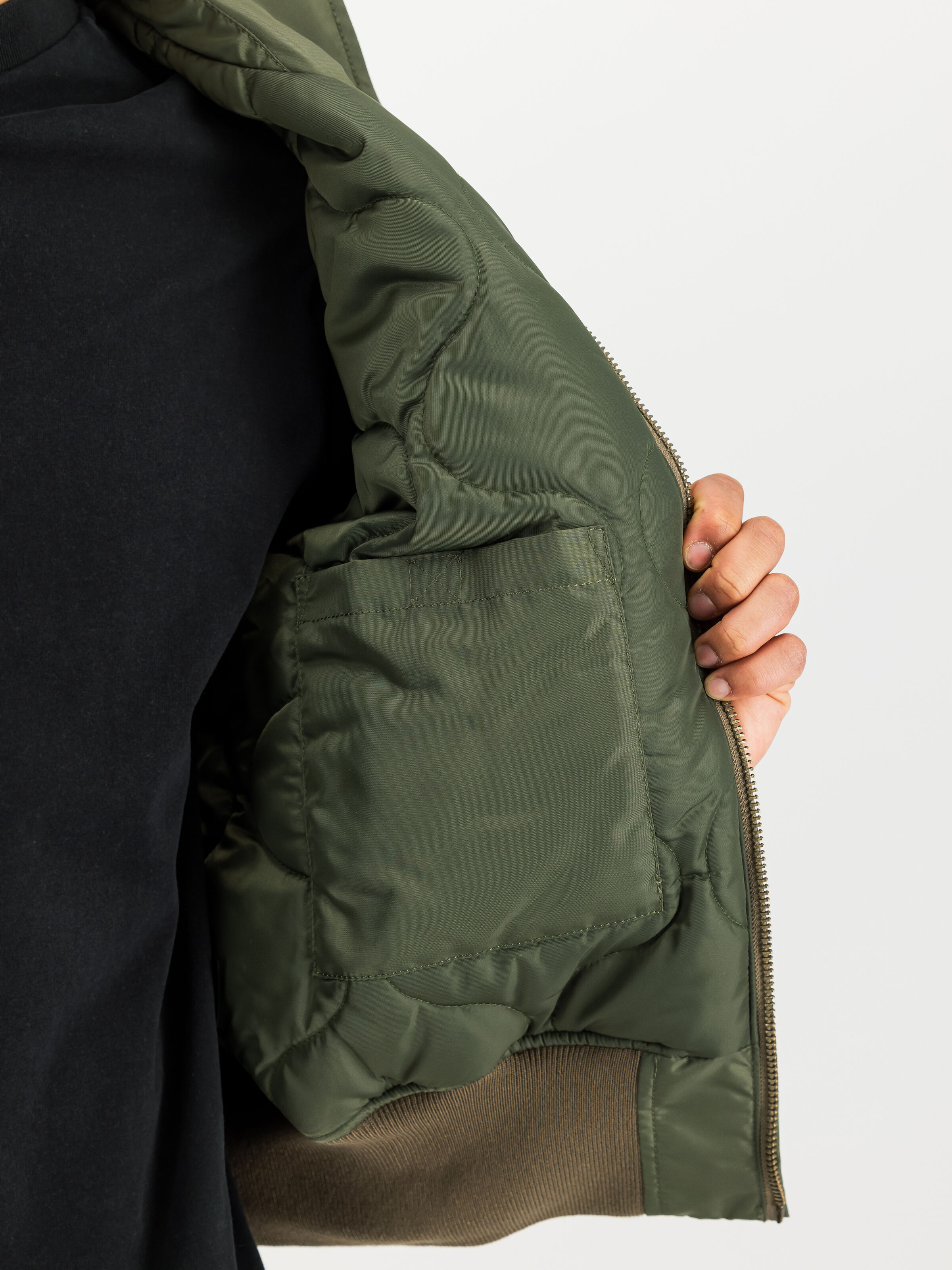 CWU-45/P Devils Brigade Bomber Jacket dark olive 268135_142_3_detail_00002_235916