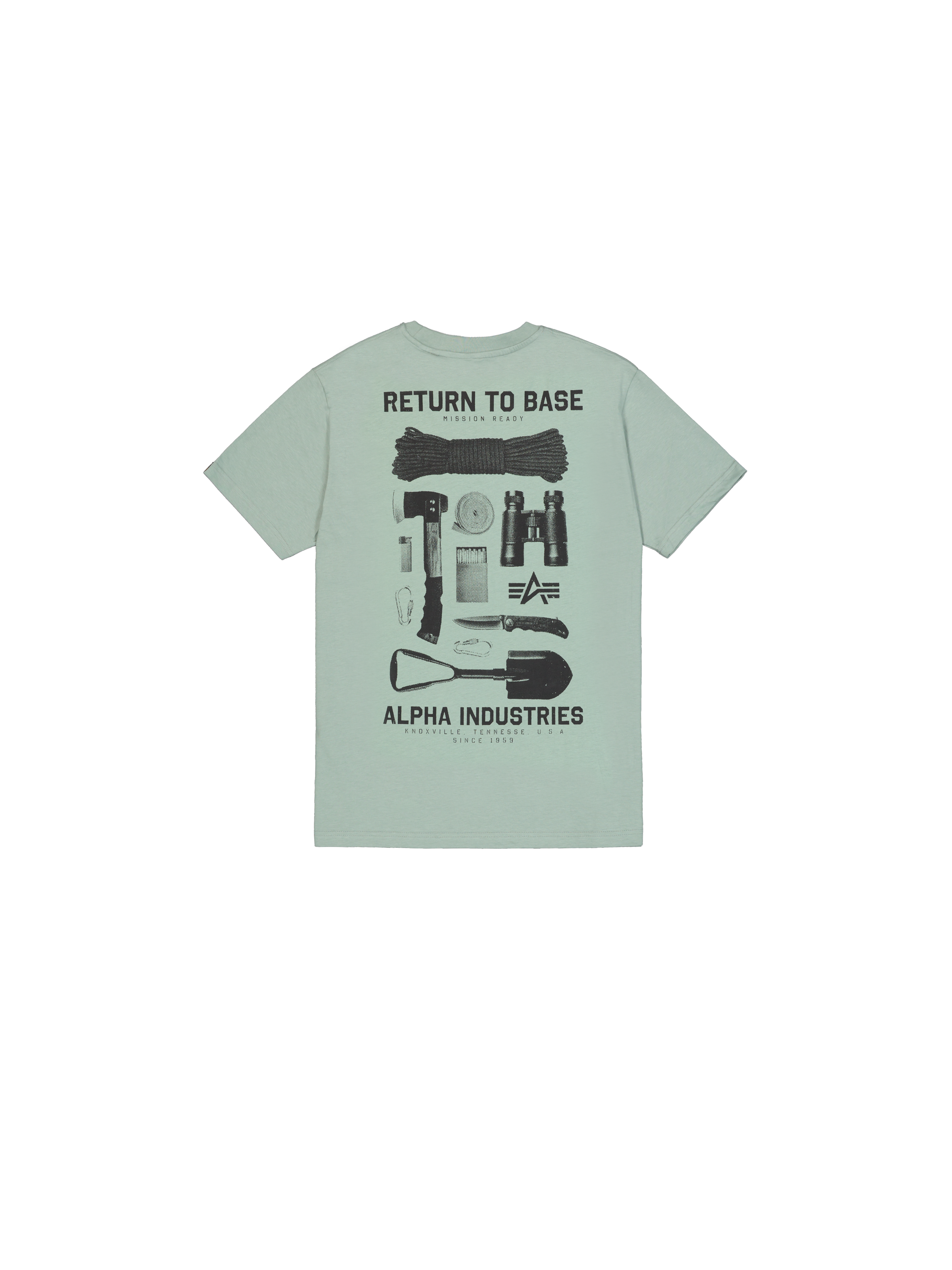 Return To Base T-Shirt frost green 266506_30_1_flatlay_00002_179953