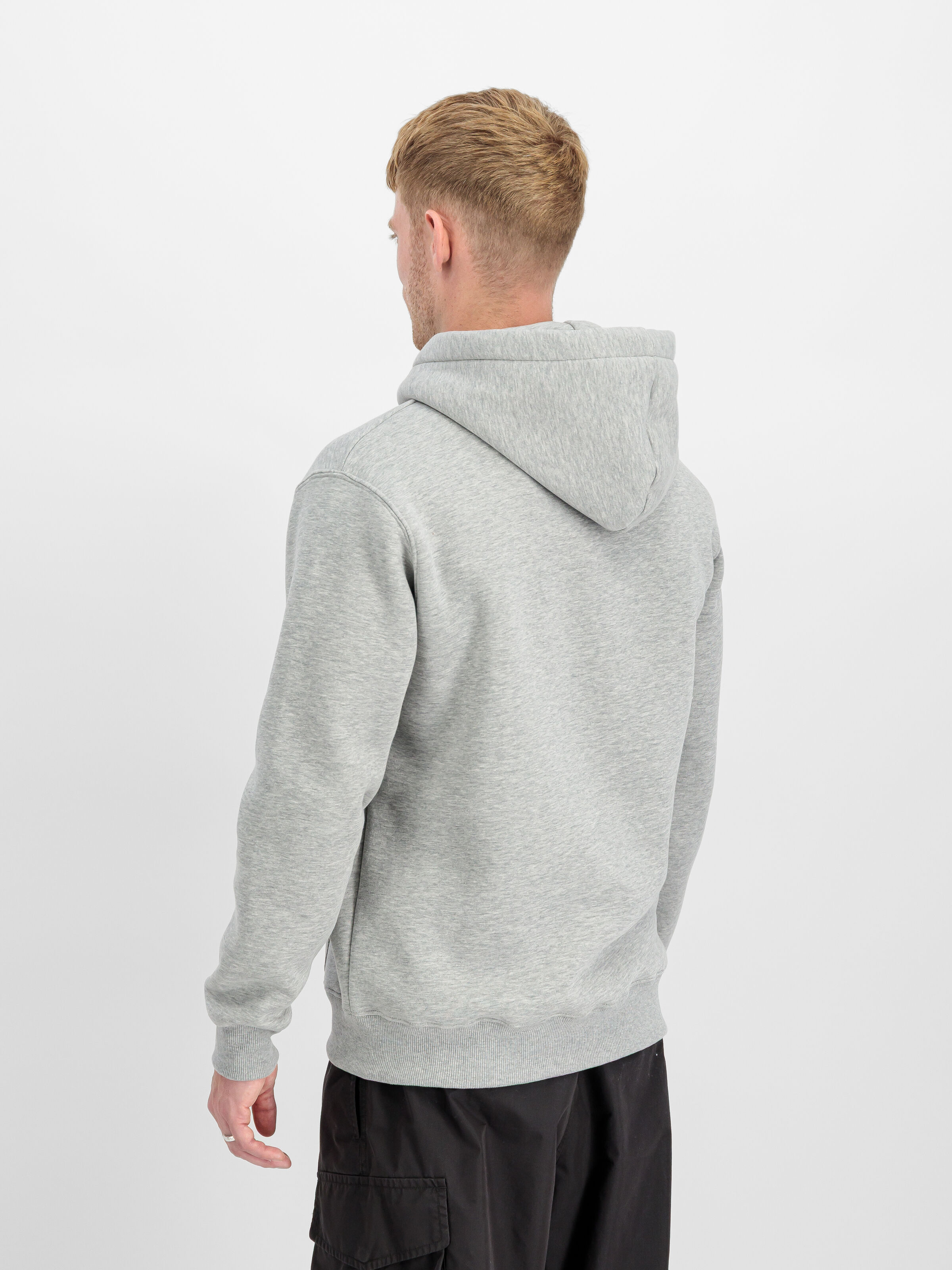 Basic Big Logo Hoodie grey heather 178312_17_2_model_00003_191326