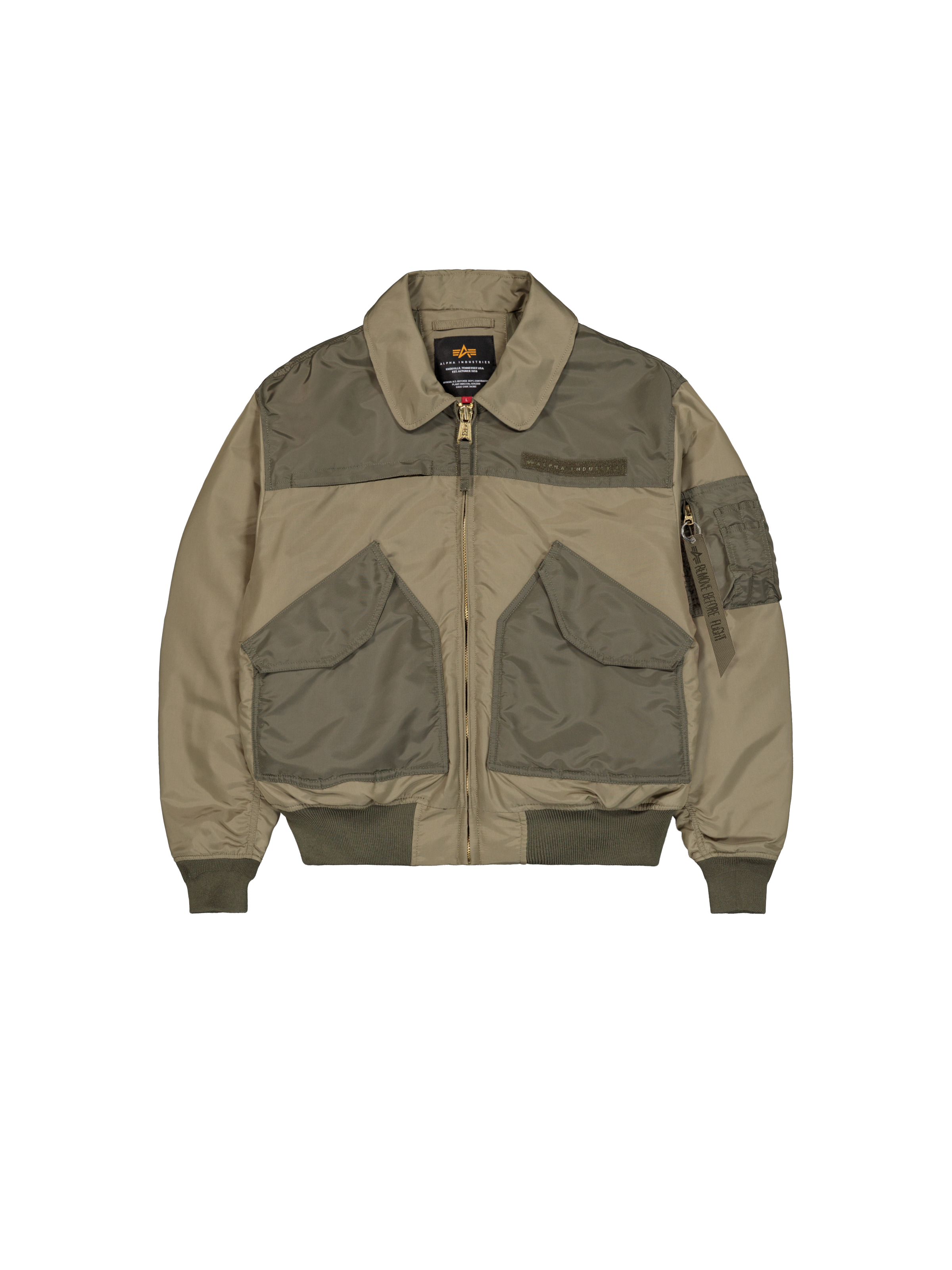 CWU-45/P Colorblock Bomber Jacket olive 268126_11_1_flatlay_00001_227721.png