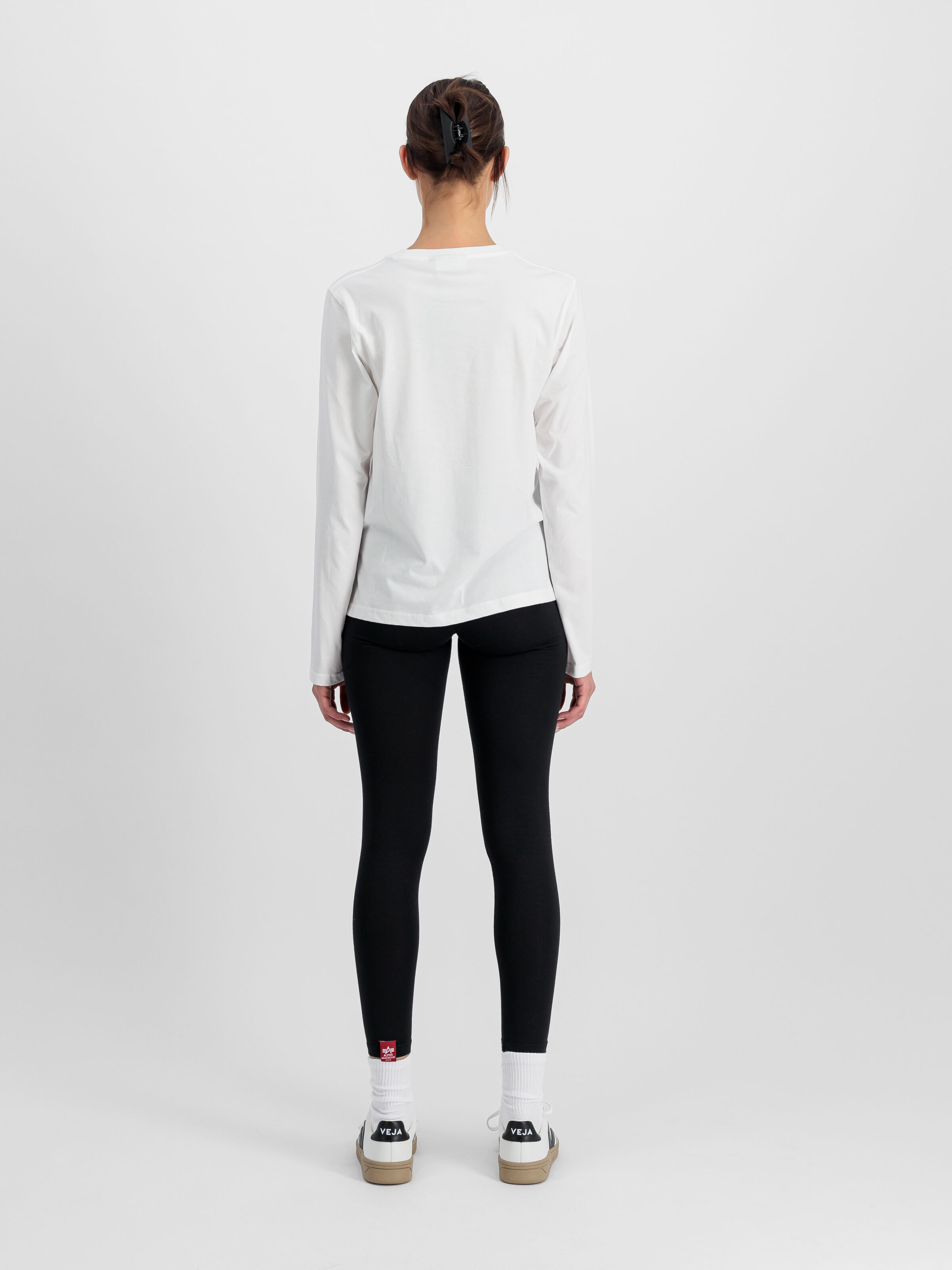 Basic Small Logo Leggings Women black 116053_03_2_model_00002_119773