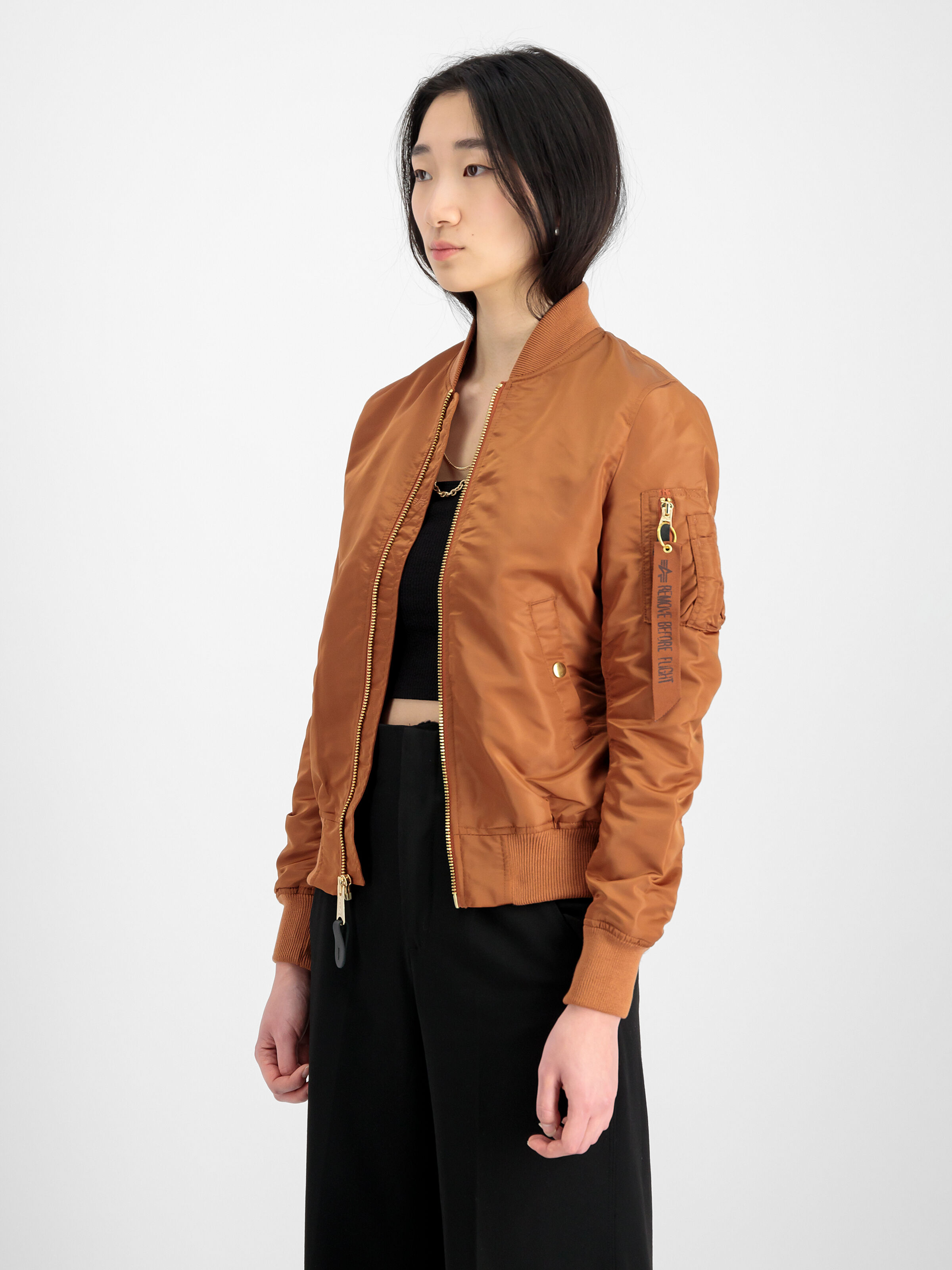 MA-1 VF Light Bomber Jacket Women hazel brown 156001_709_010_221322