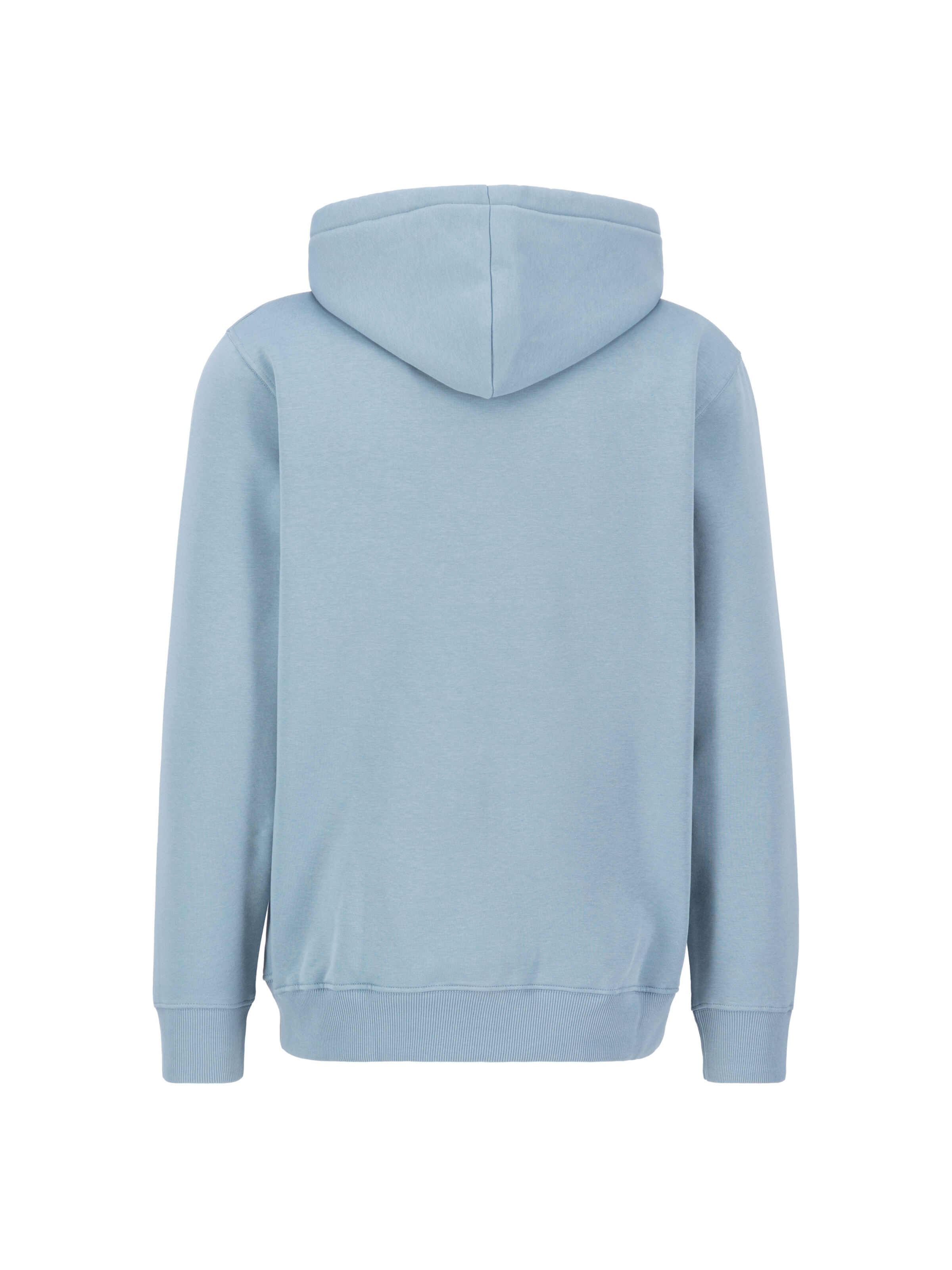 Basic Rainbow Reflective Print Hoodie greyblue 178312RR_134_00003_182630