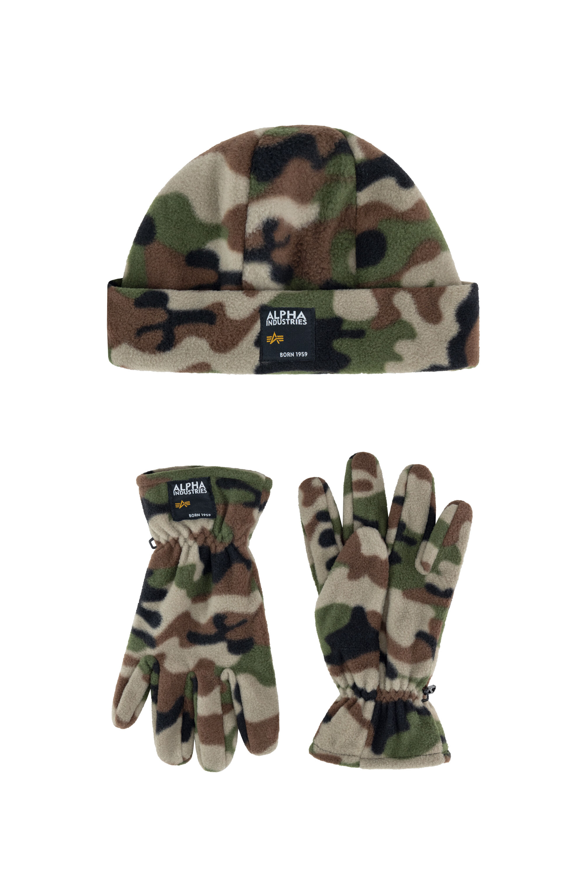 Label Fleece Set Scarf/Gloves wdl camo 65 118952_408_001_122125.jpg