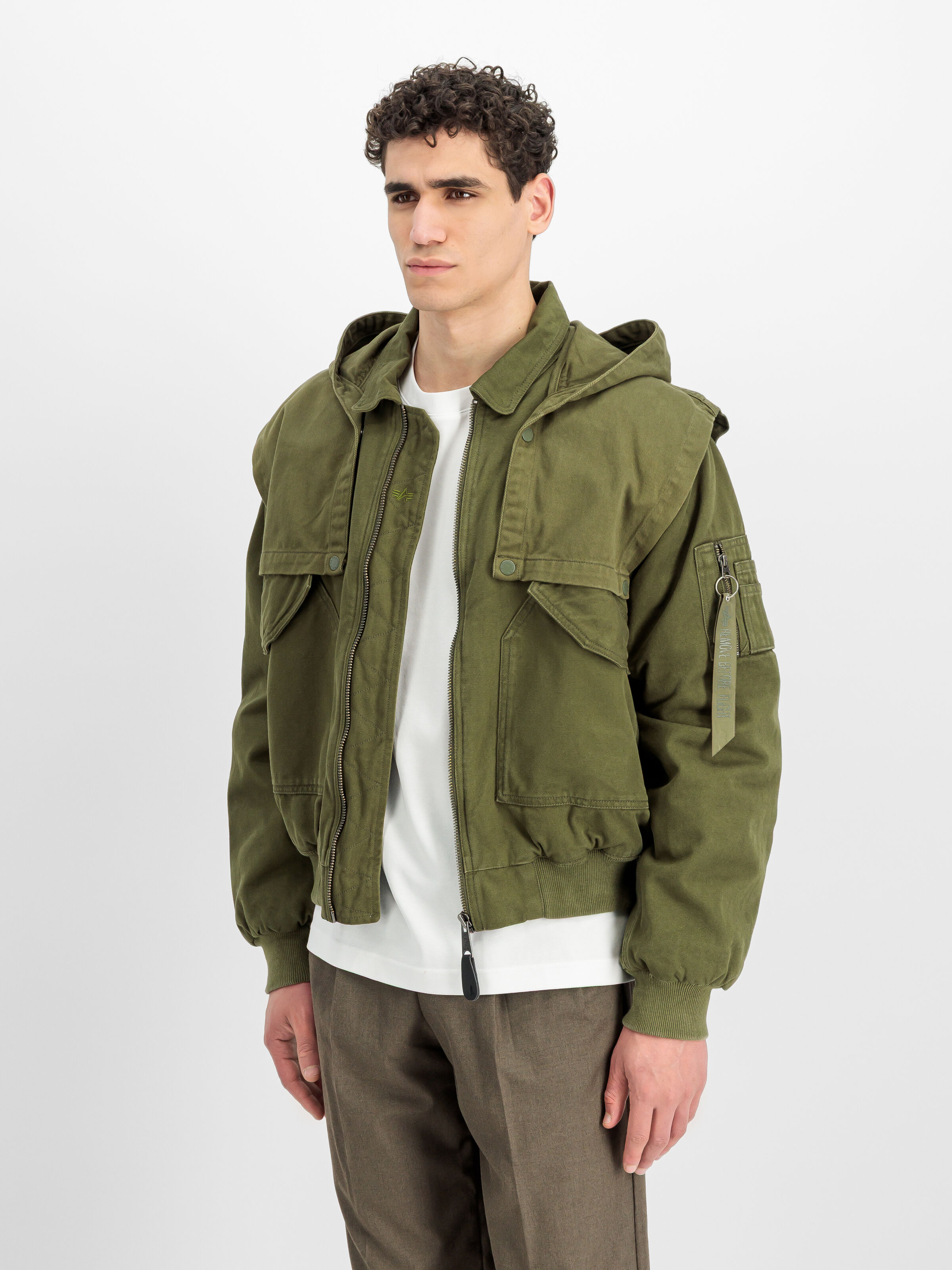 CWU-45/P D-Tec Hood Bomber Jacket dark olive 268153_142_2_model_00002_229023
