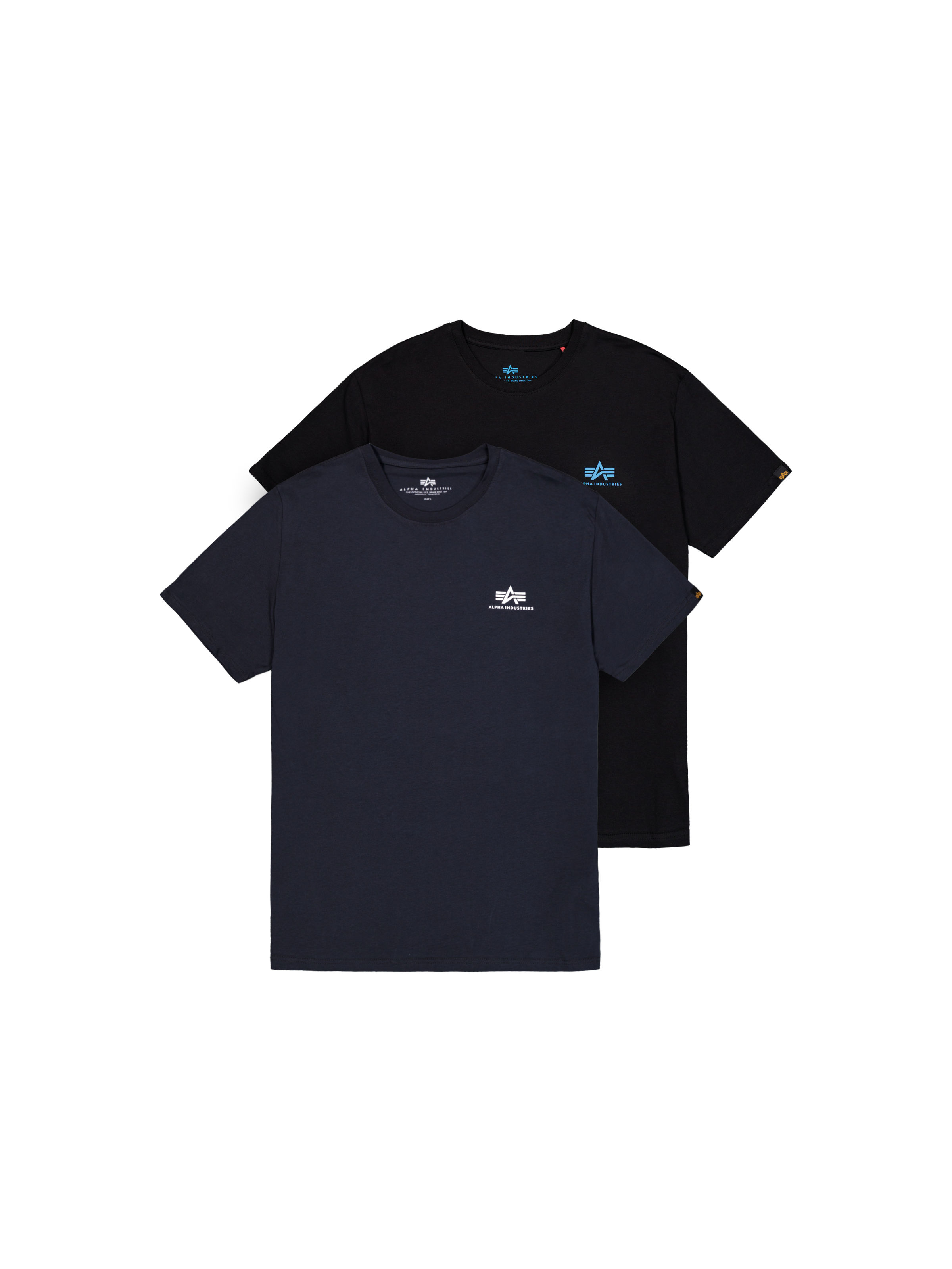 Basic Small Logo T-Shirt 2 Pack rep. blue / black/blue 258500_770_1_flatlay_00001_117495.png