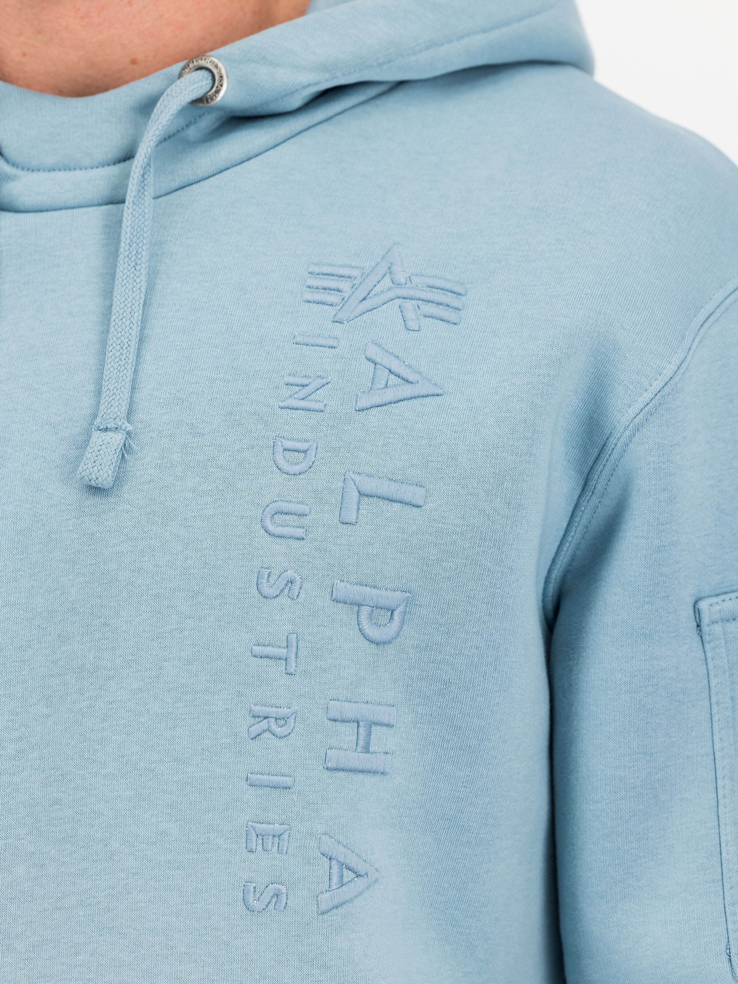 Embroidery Hoodie greyblue 138333_134_3_detail_00001_191110