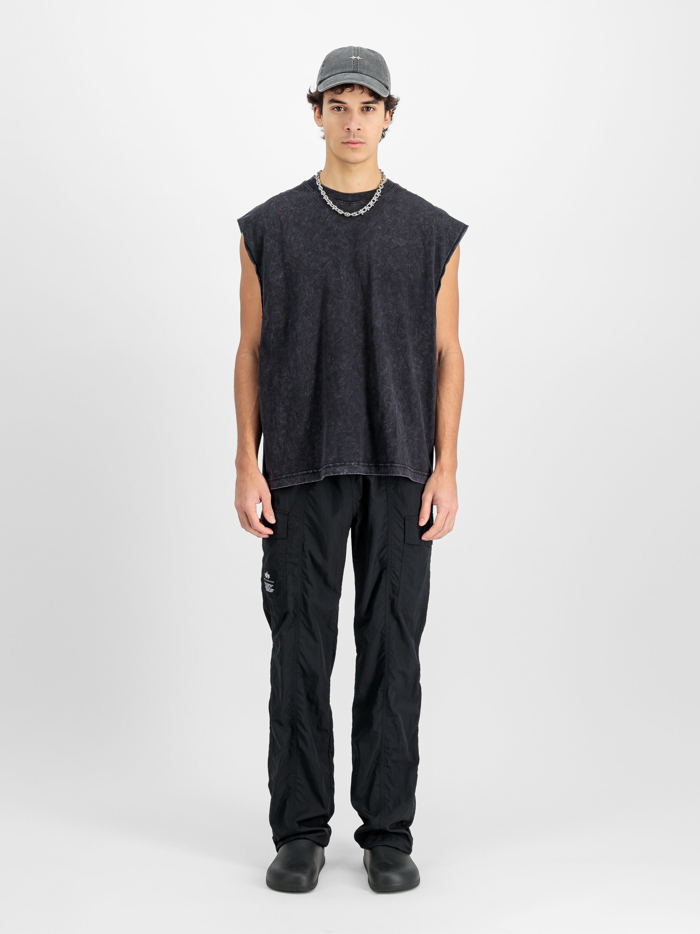 Nylon Cargo Pant black 156213_03_2_model_00001_143297