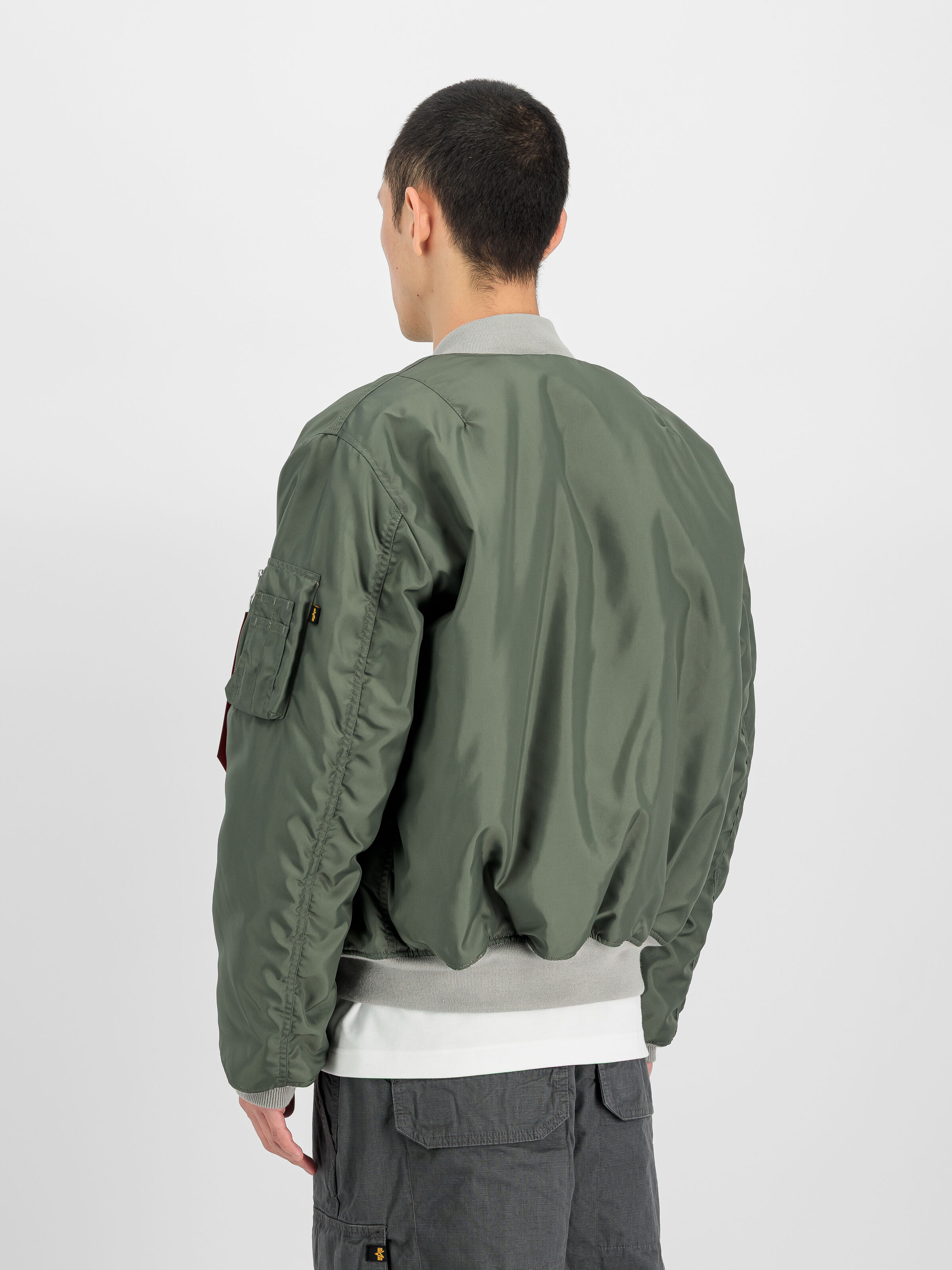 MA-1 USAF Vintage Loose Bomber Jacket vintage green 268103_432_2_model_00003_244300