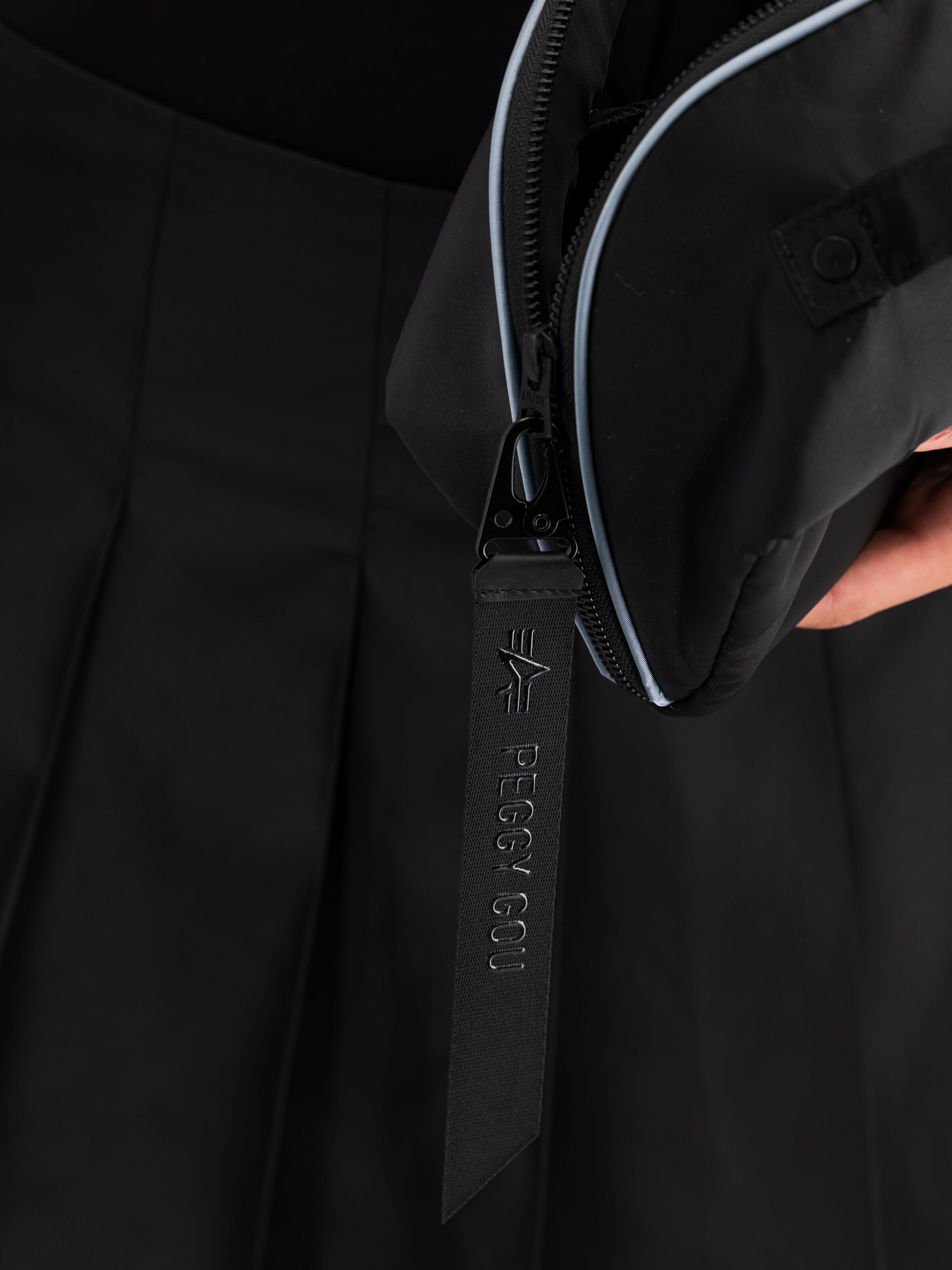 ALPHA x PEGGY GOU Padded Cosmetic Bag black 258944_03_2_model_00001_202371