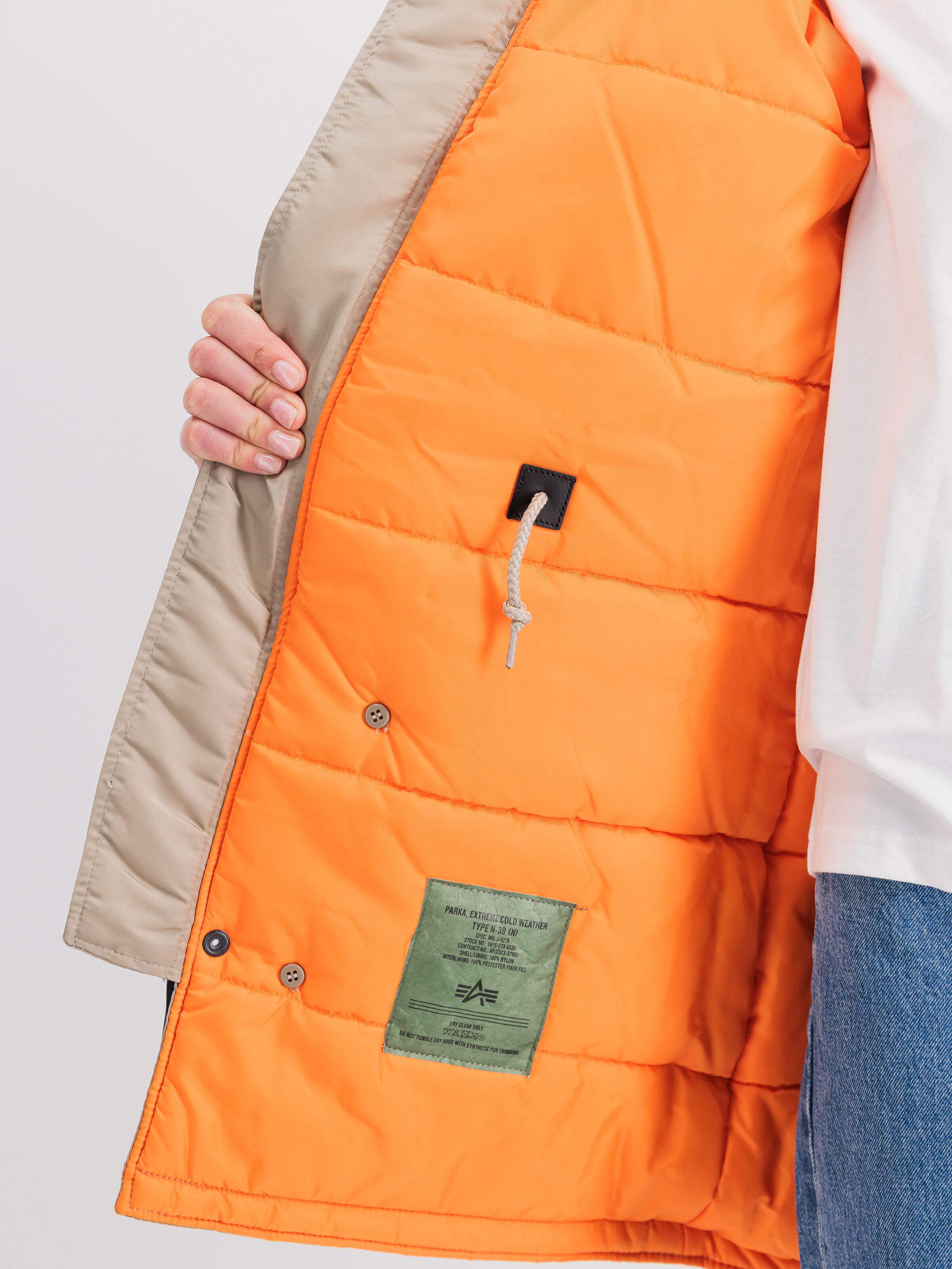 N-3B VF 59 Winter Jacket Women vintage sand 113007_679_3_detail_00001_119744
