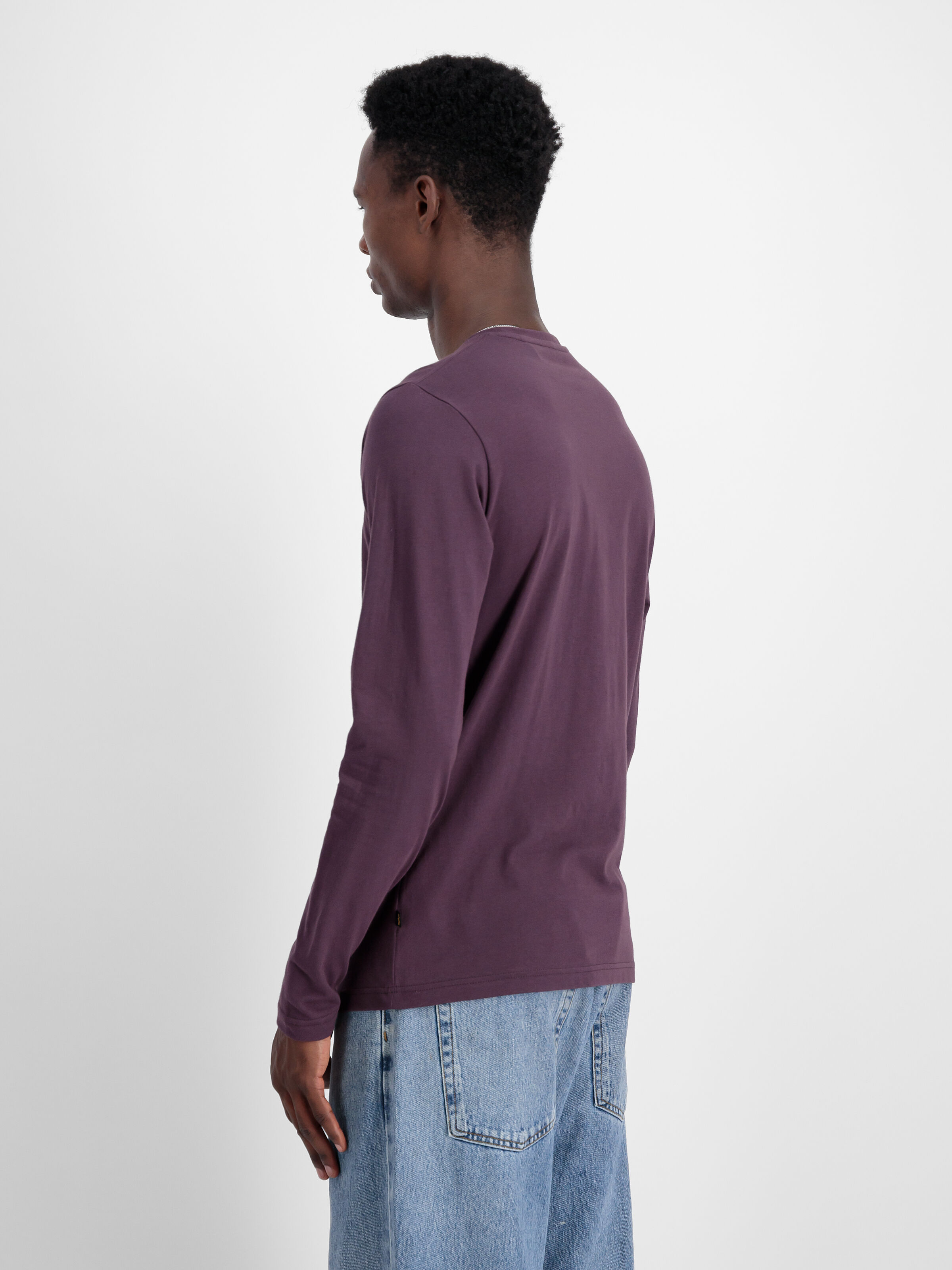 Basic Big Logo Longsleeve Plum 100510_719_2_model_00004_97071