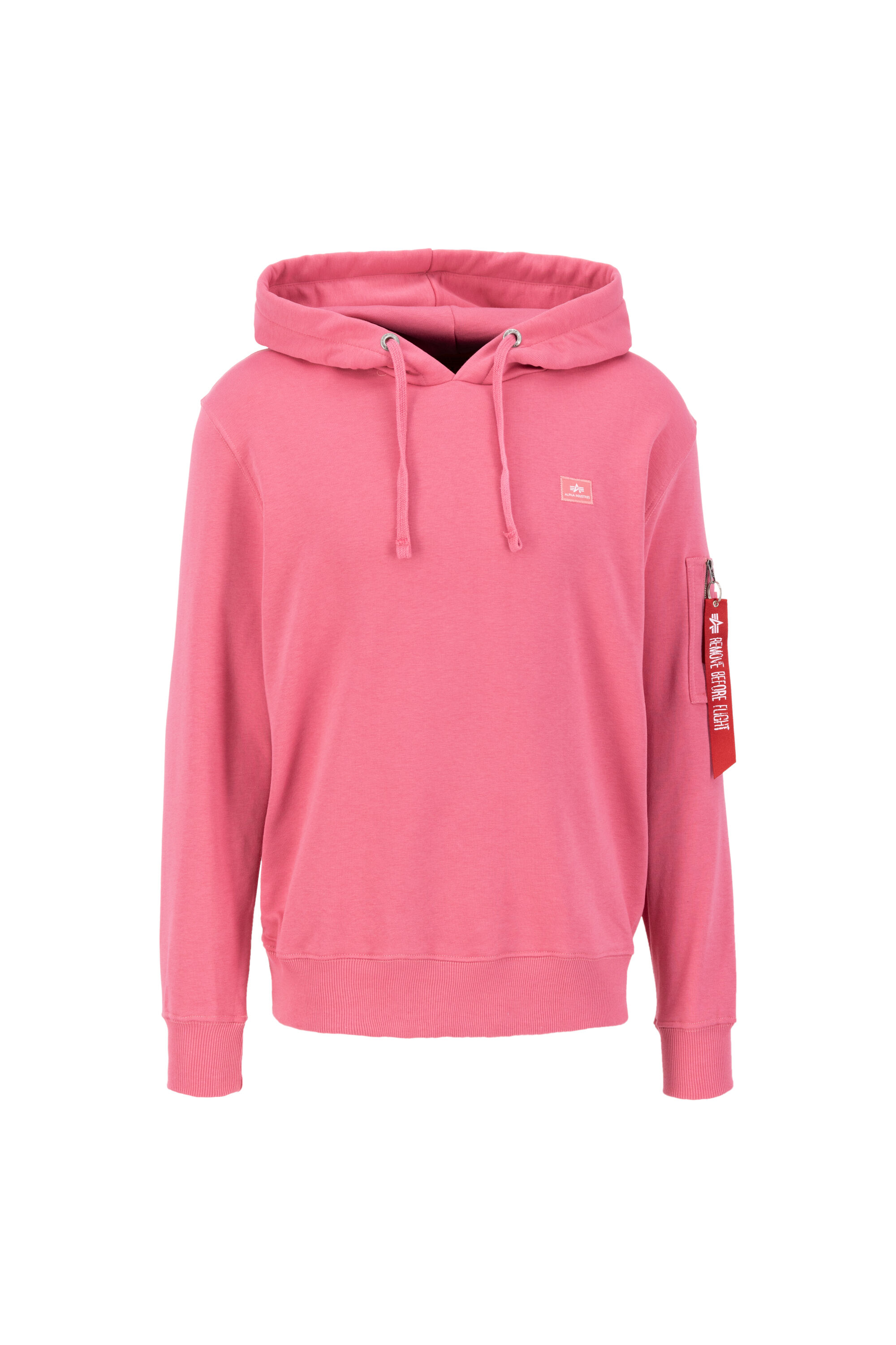 X-Fit Hoodie coral red 158321_49_alpha_industries_x_fit_hoody_bust_front_122968.jpg