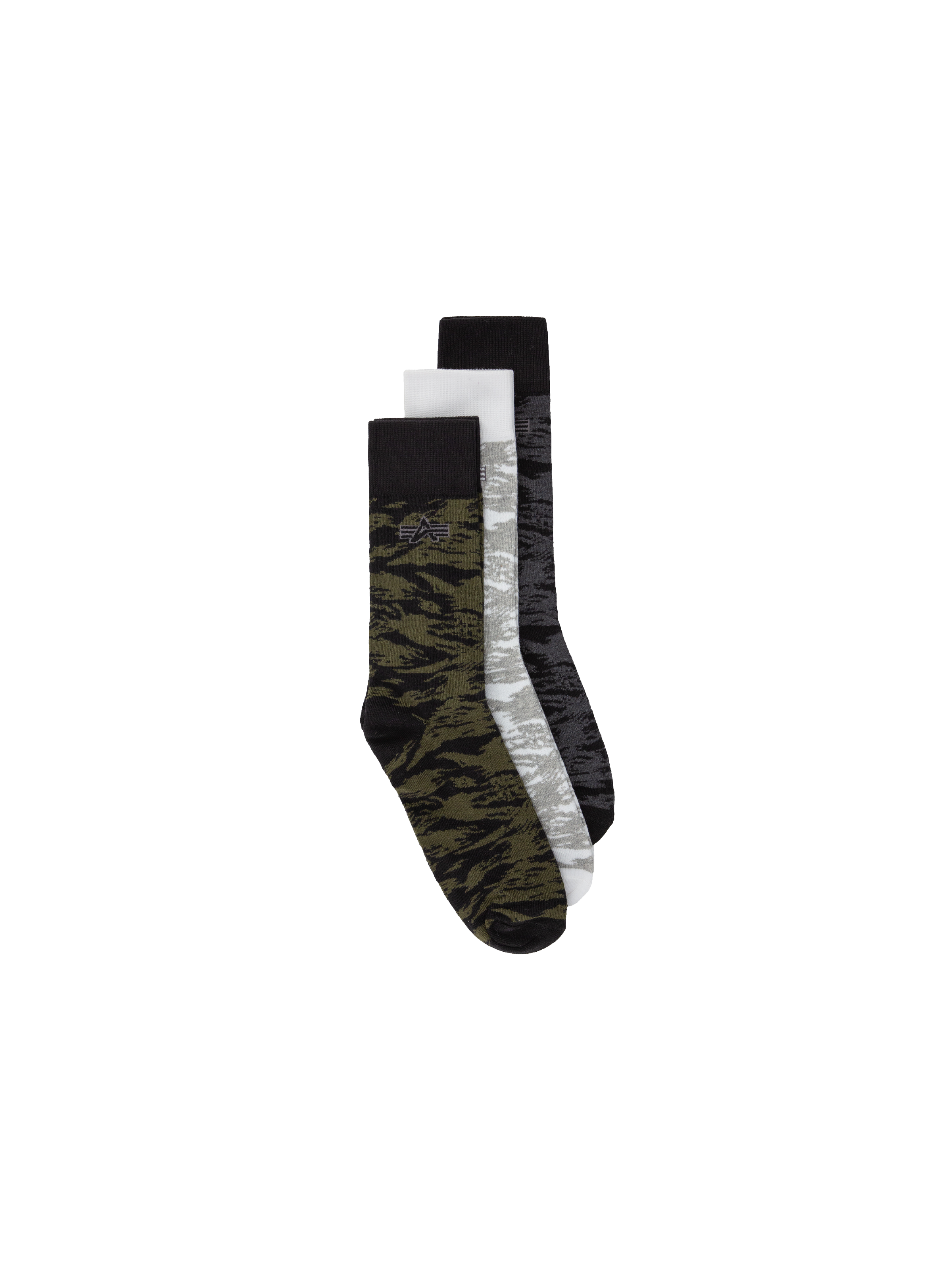 Graphic Allover Print Socks 3 Pack