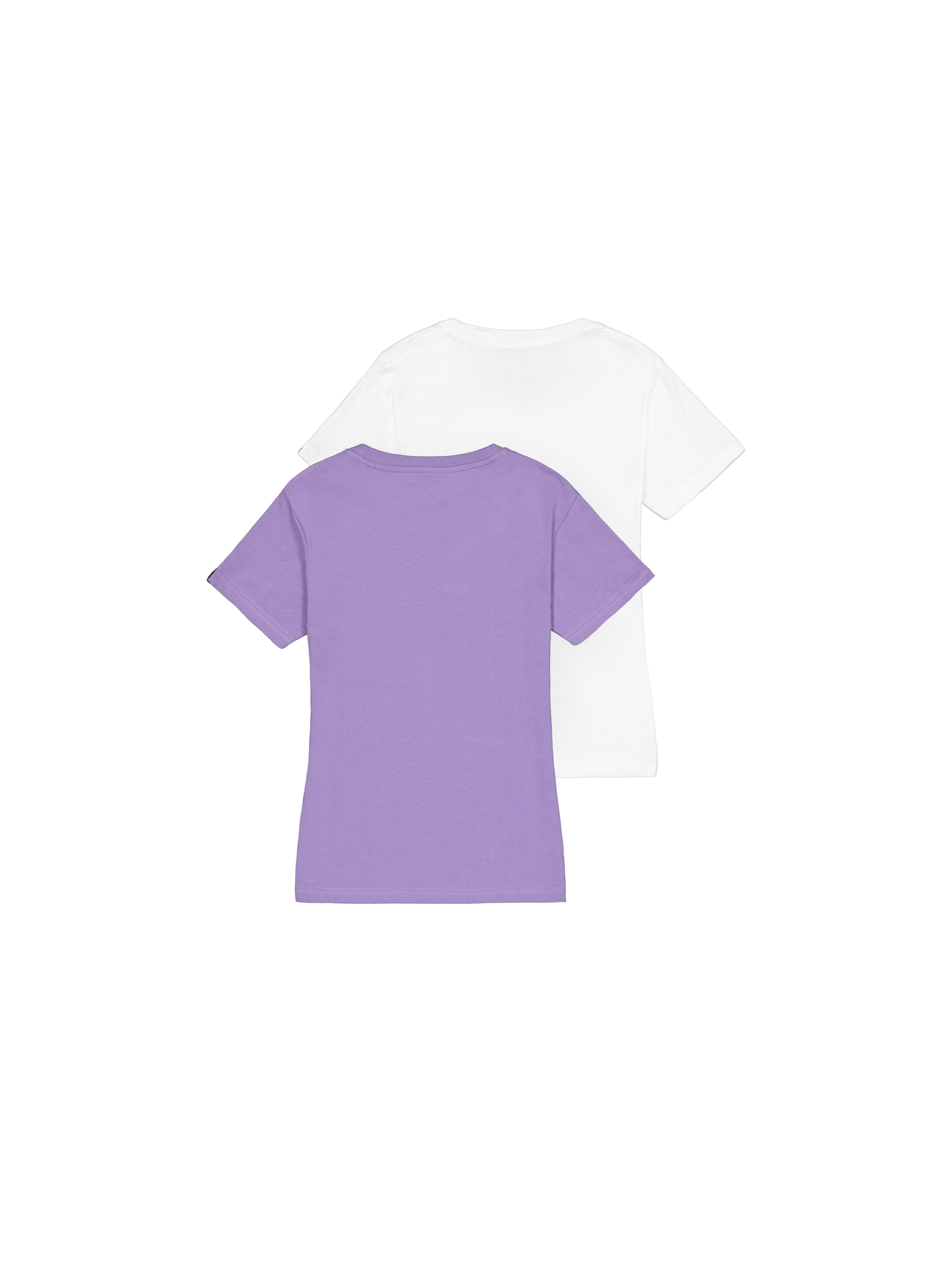 New Basic Big Logo T-Shirt 2 Pack Women white/violet storm 258065_773_1_flatlay_00002_178569