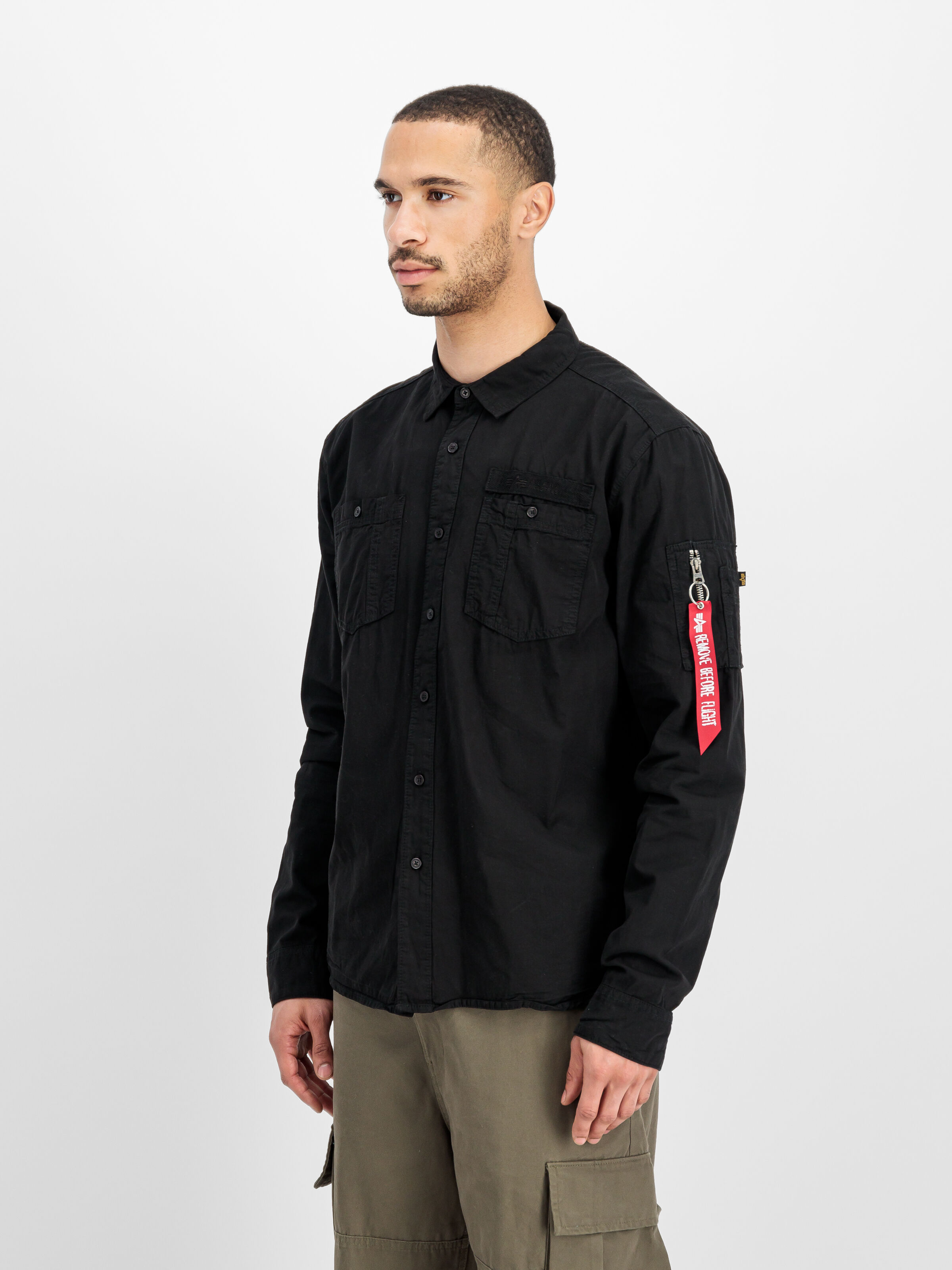 Air Force Embroidery Shirt black 138422_03_2_model_00003_125934