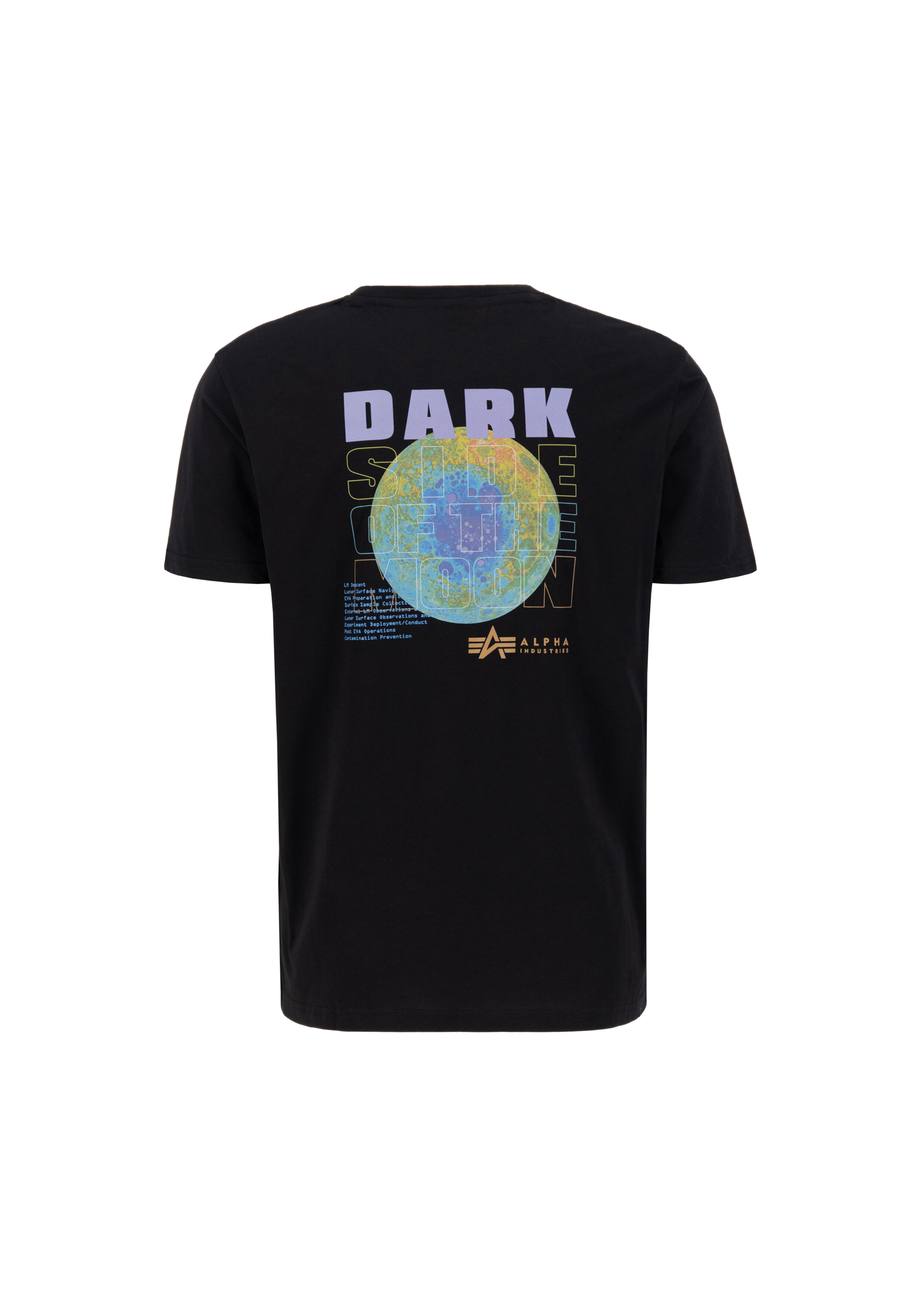 Dark Side Backprint T-Shirt black/neon purple 108514_556_002_123423