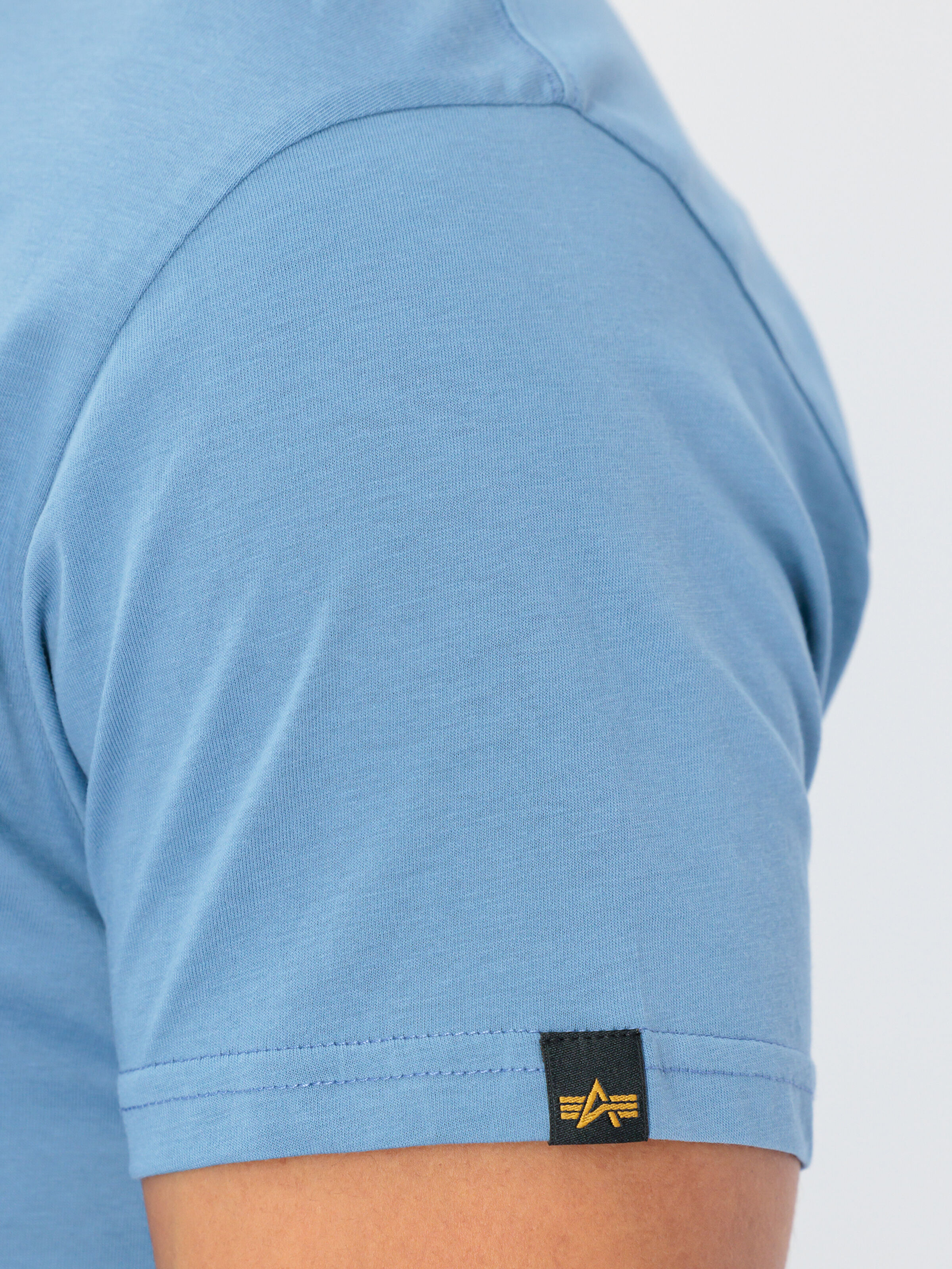 Basic Big Logo T-Shirt airforce blue 100501_538_alpha_industries_basic_t_005_182247