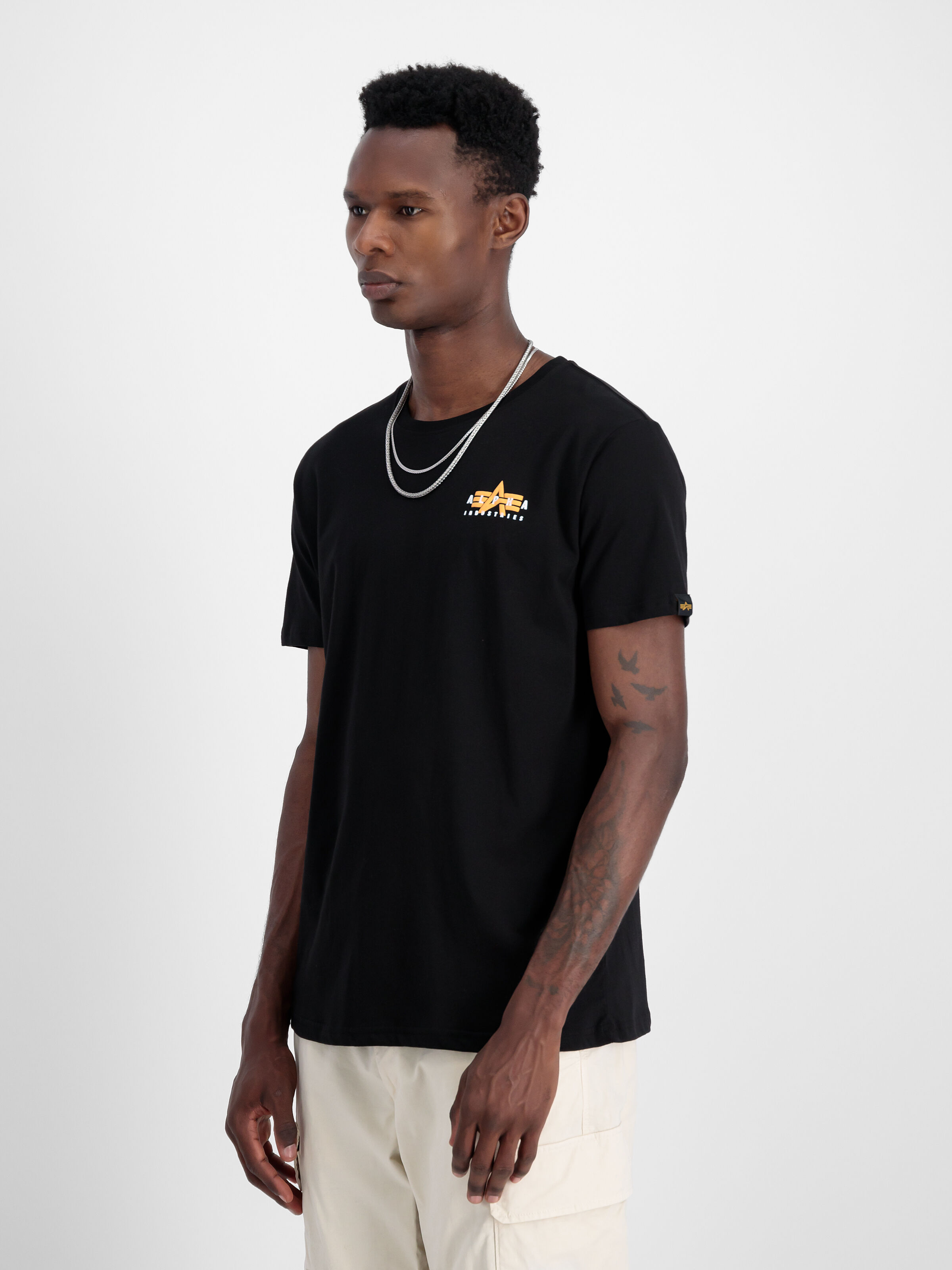 Puff Print Logo Backprint T-Shirt black 148521_03_2_model_00003_98157