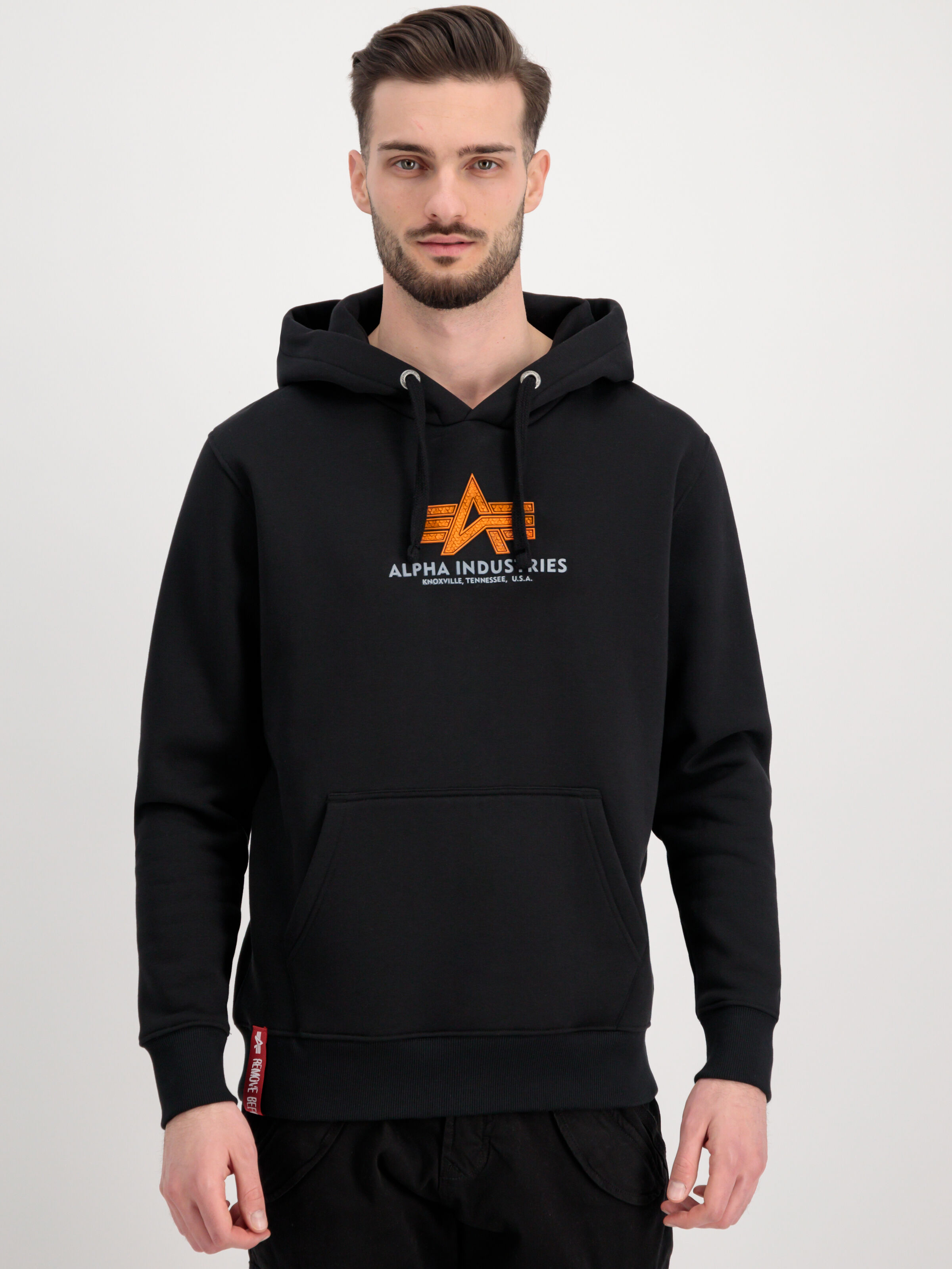 Basic Big Logo Rubber Hoodie black 178312RB_03_alpha_industries_basic_hoody_rubber_001_182663