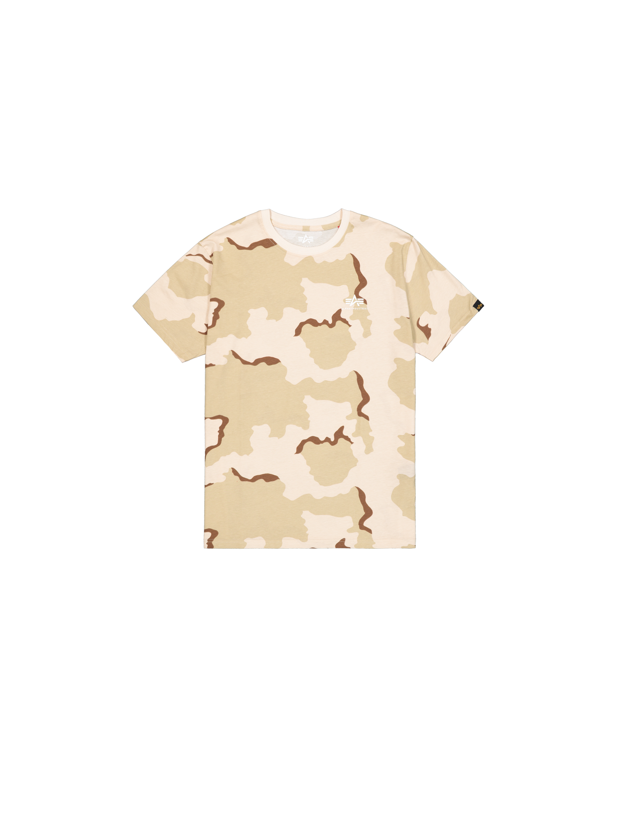 Basic Small Logo Camo T-Shirt desert camo 91 188505C_99_1_flatlay_00001_177523.png