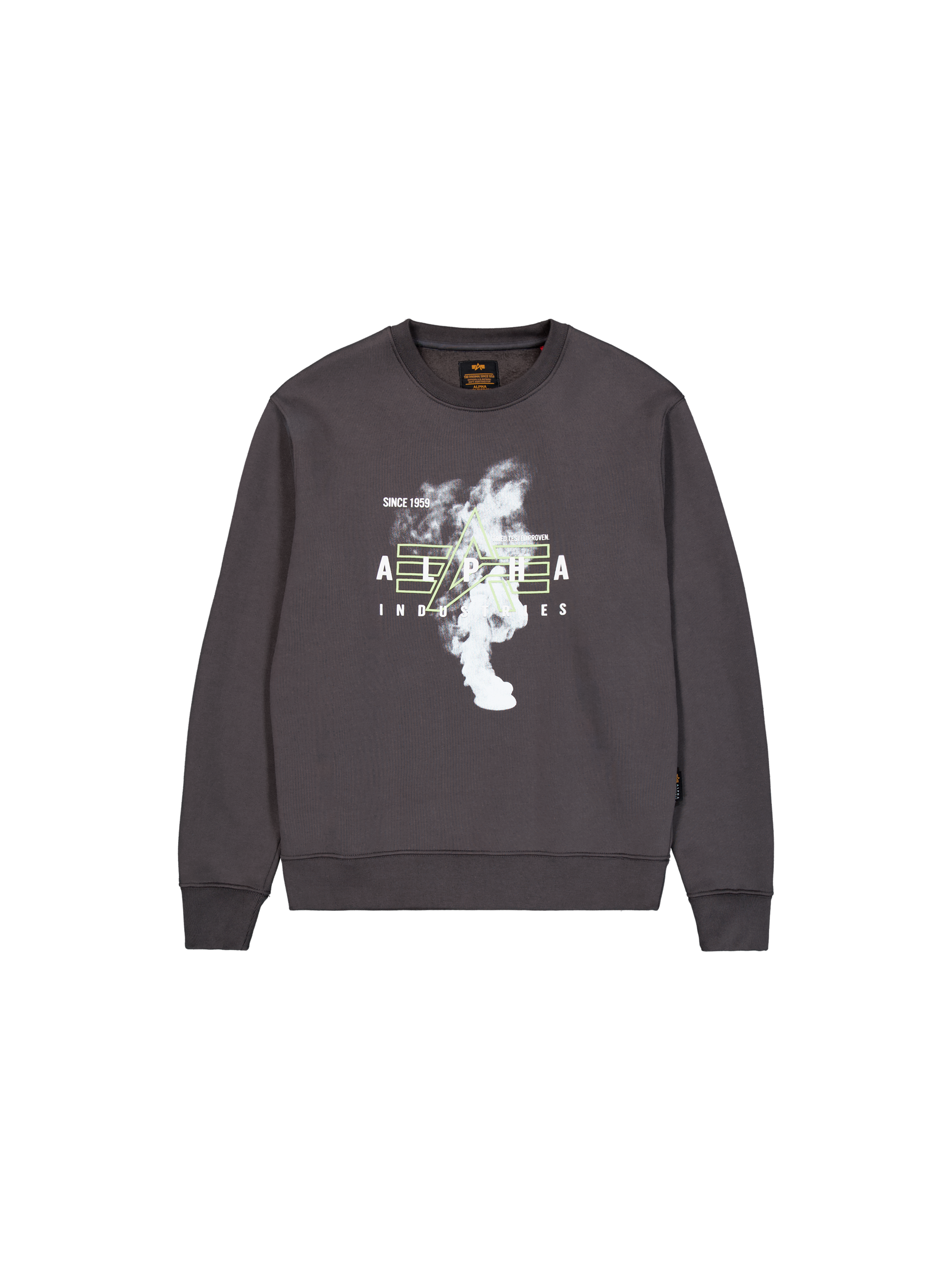 Smoke Logo Sweatshirt vintage grey 148308_684_1_flatlay_00001_98619.png