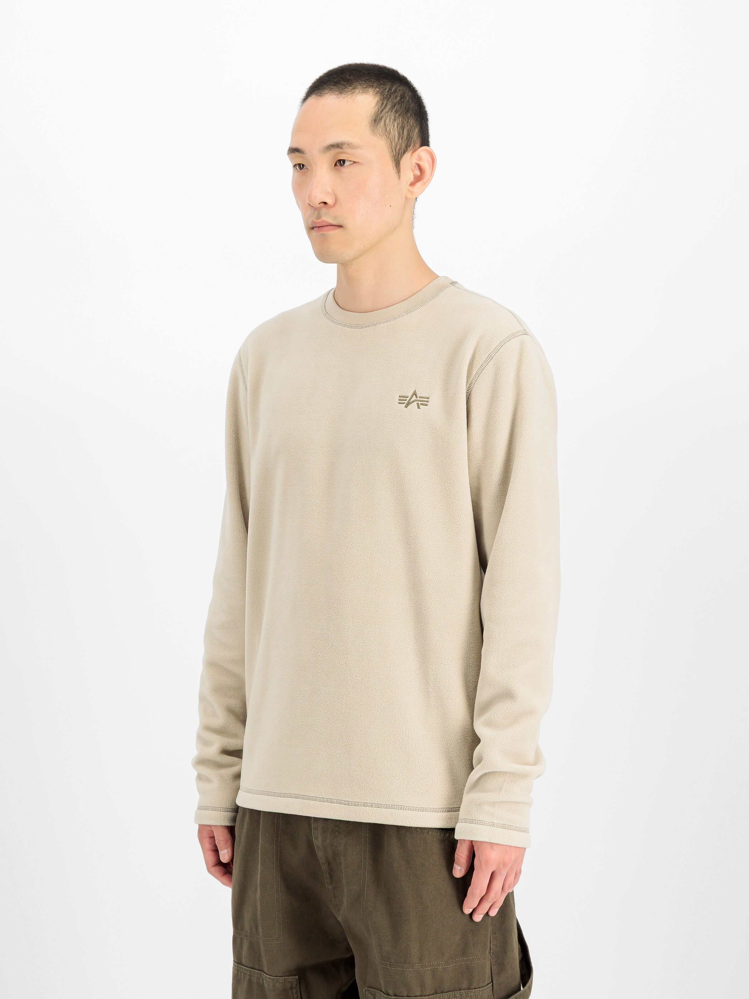 Polar Fleece Longsleeve organic beige 268580_627_2_model_00002_243671