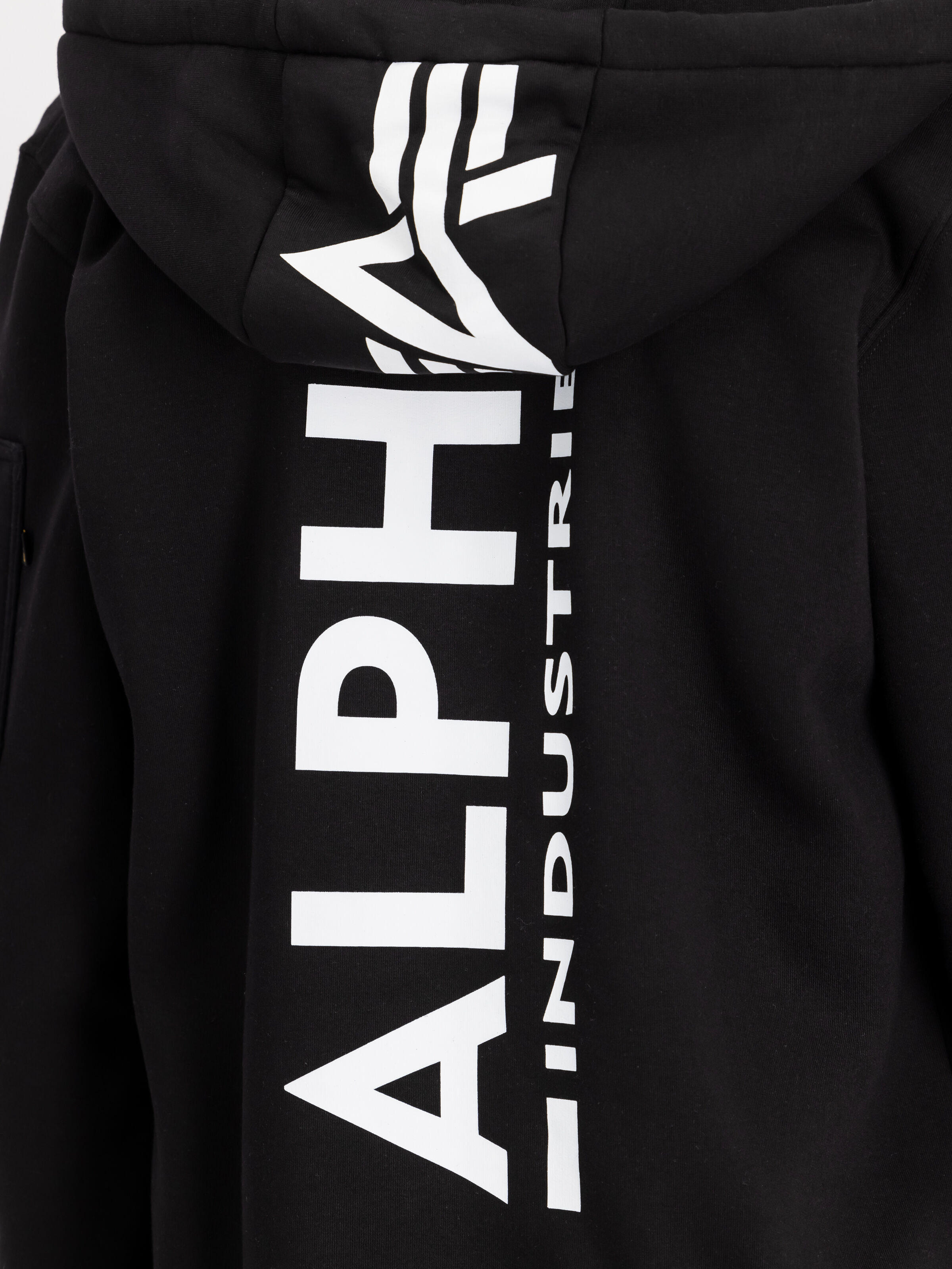 Backprint Zip Hoodie