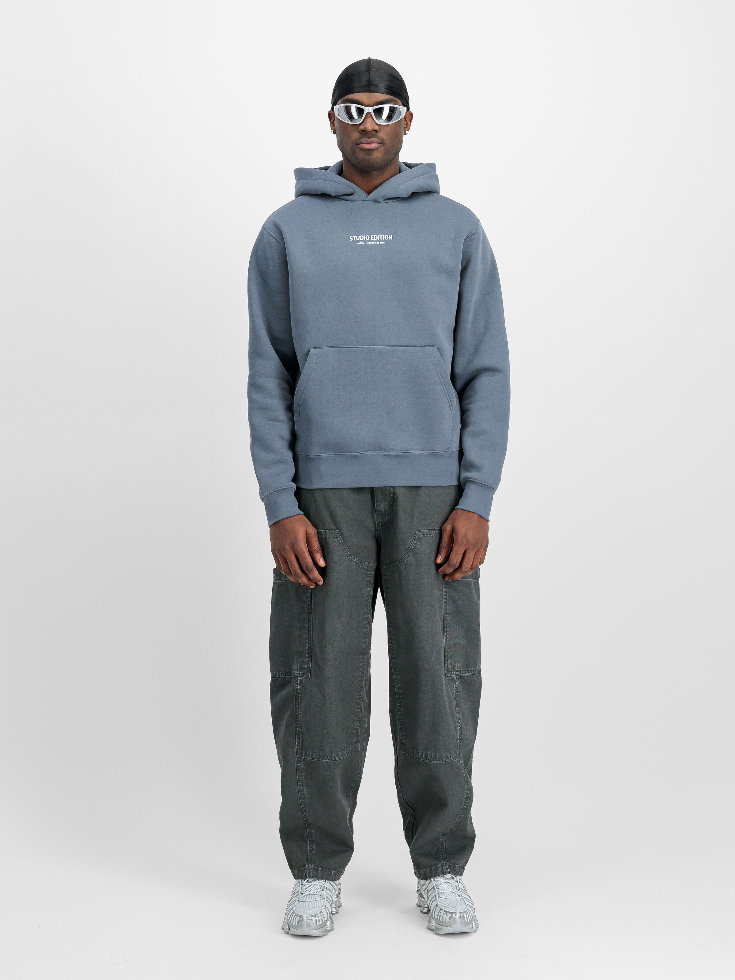 Studio Edition Backprint Hoodie denim blue 156339_439_2_model_00001_167342