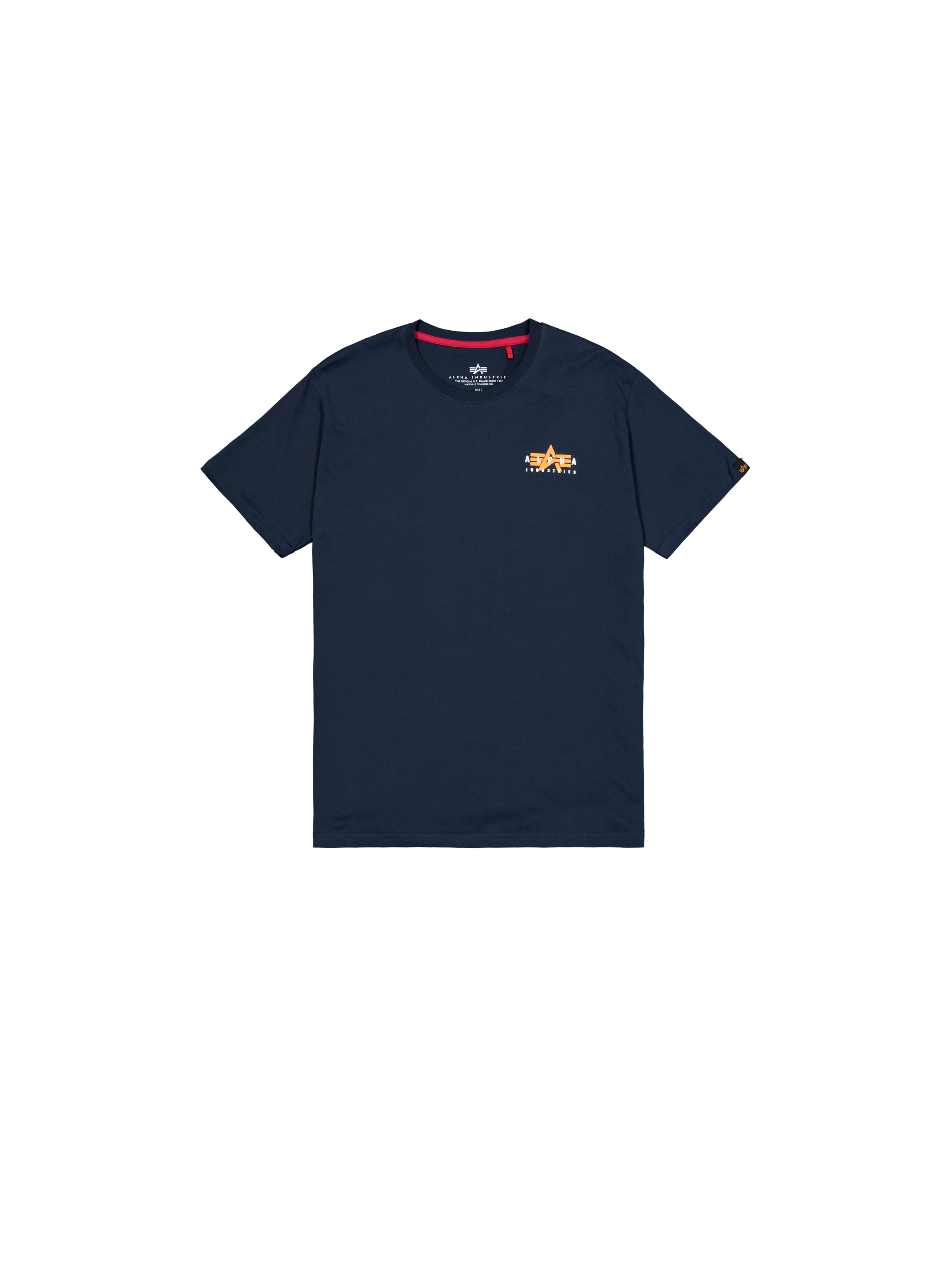 Puff Print Logo Back Print T-Shirt rep.blue 148521_07_1_flatlay_00001_98131.png