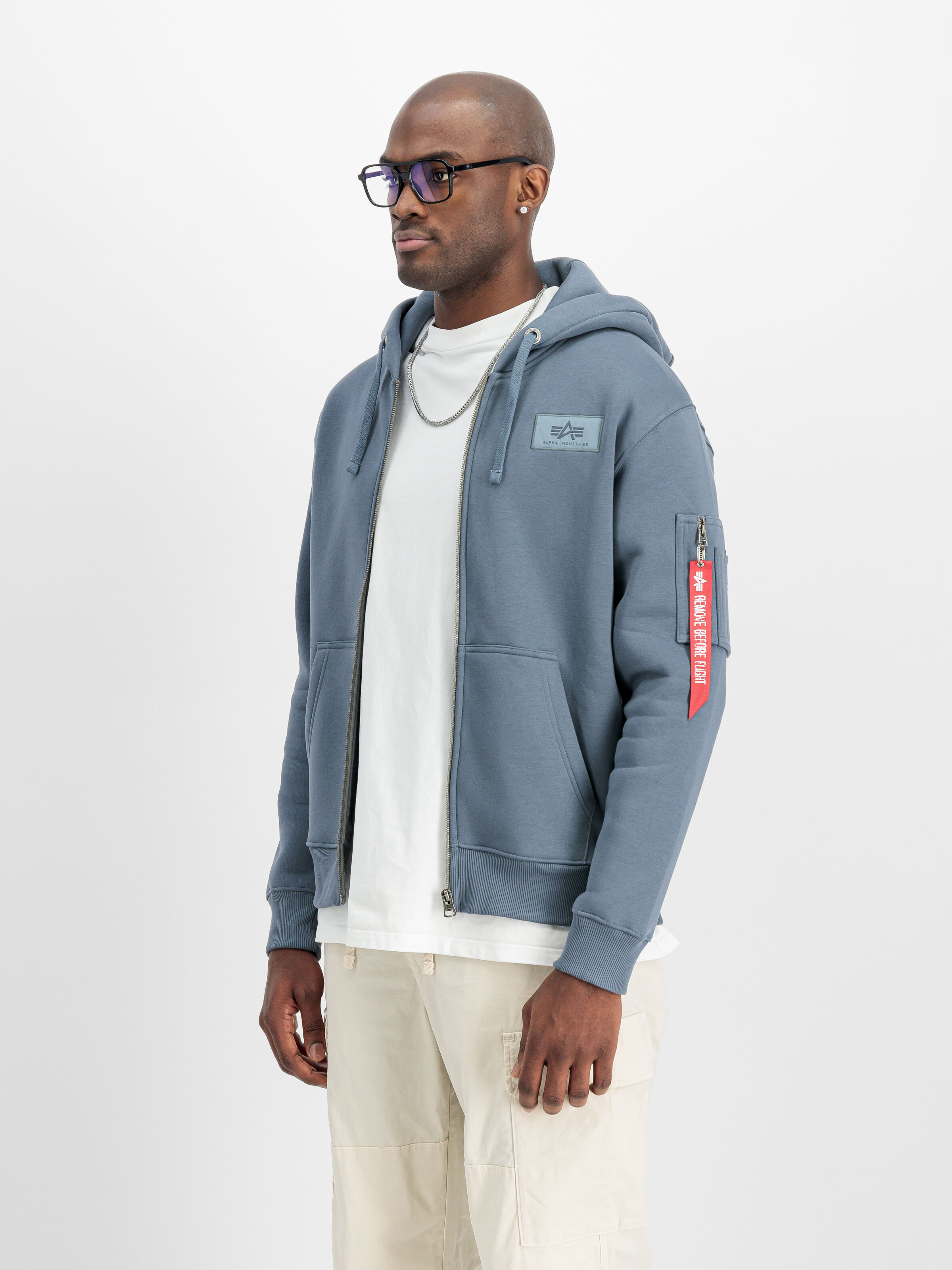 Backprint Zip Hoodie denim blue 128342_439_2_model_00002_160713