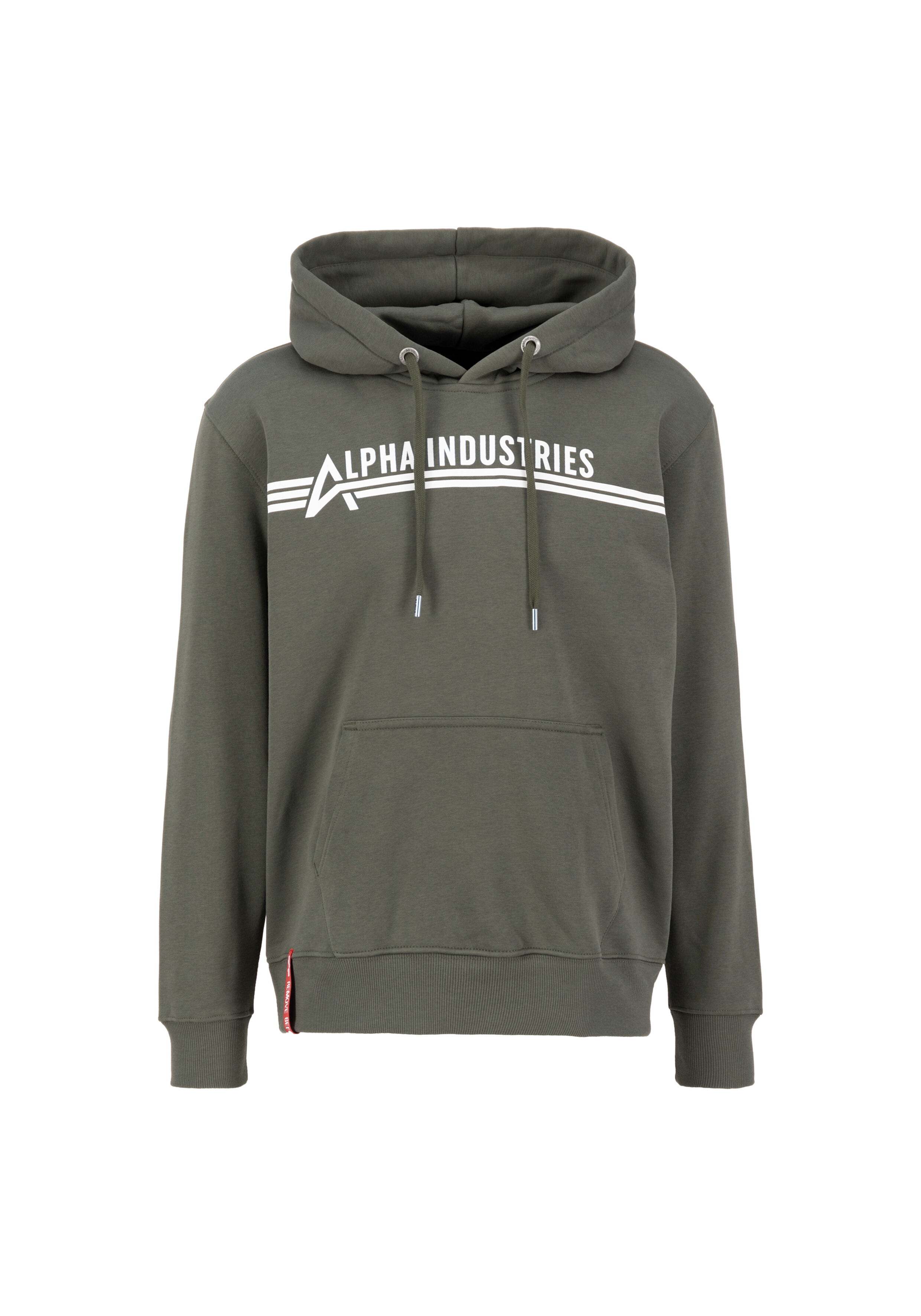 Alpha industries hoodie olive sale