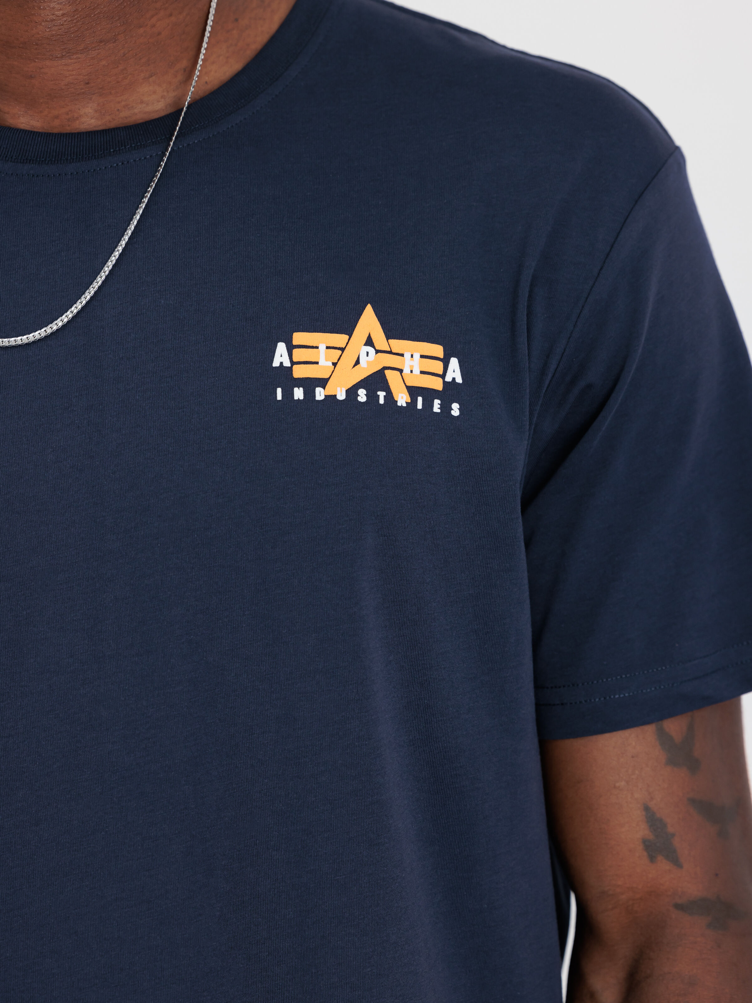 Puff Print Logo Backprint T-Shirt rep.blue 148521_07_3_detail_00001_98137