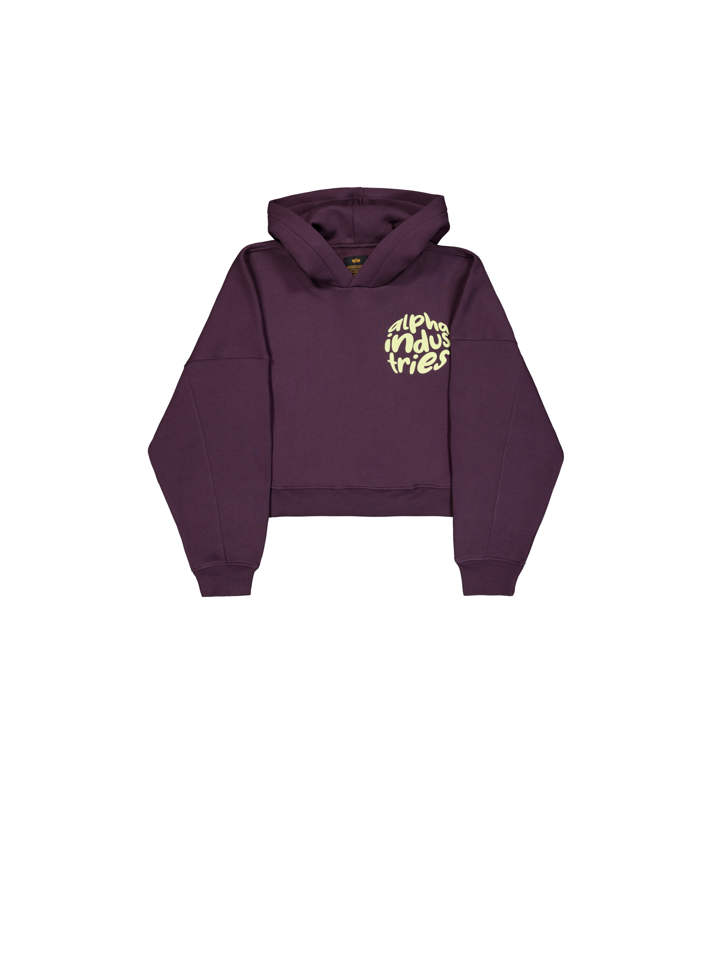Logo Hoodie Women Plum
