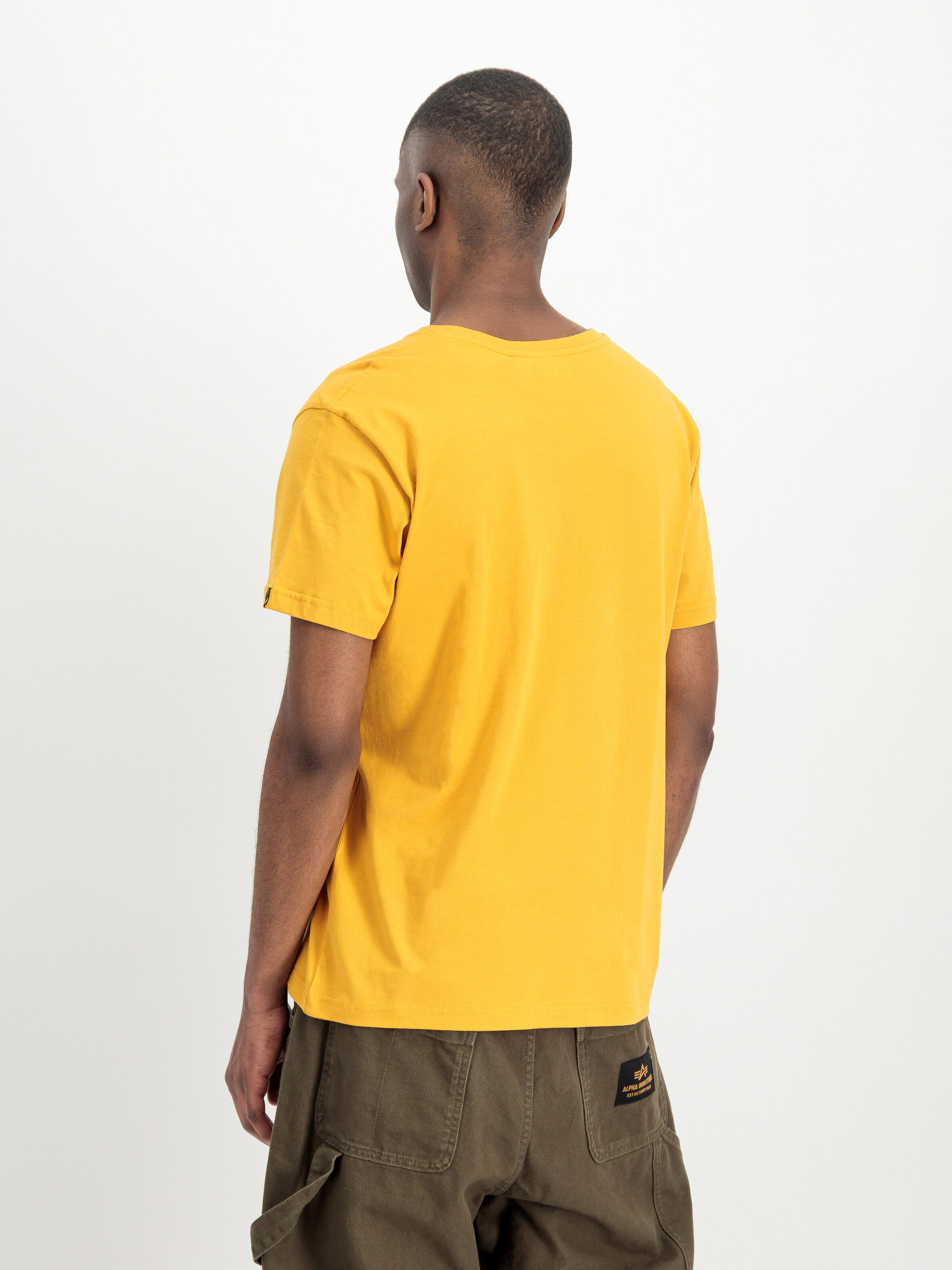 Basic Big Logo T-Shirt wheat/blue 100501_776_2_model_00003_226473