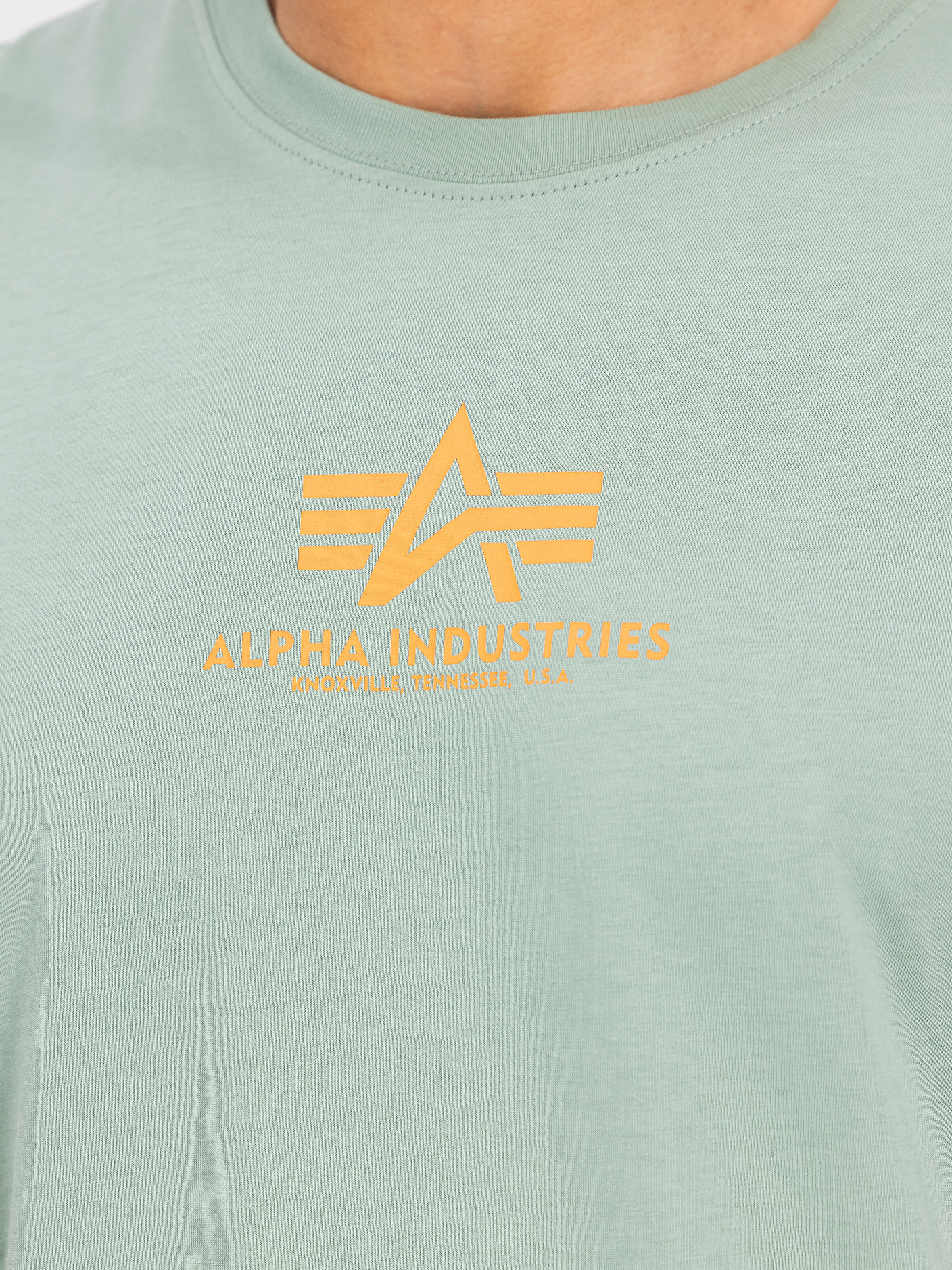 Basic Mid Logo T-Shirt frost green 118533_30_3_detail_00001_197050
