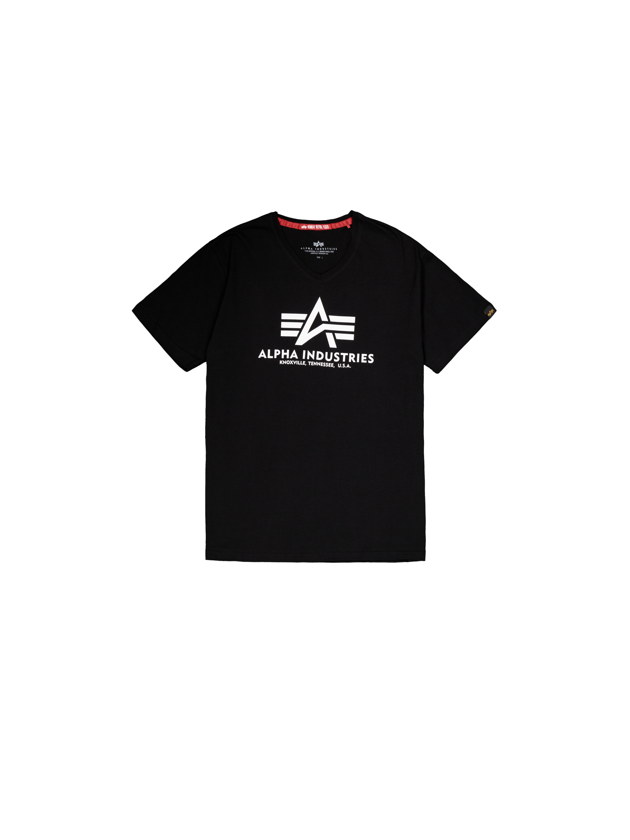 Basic Big Logo V-Neck T-Shirt Basic Big Logo V-Neck T-Shirt