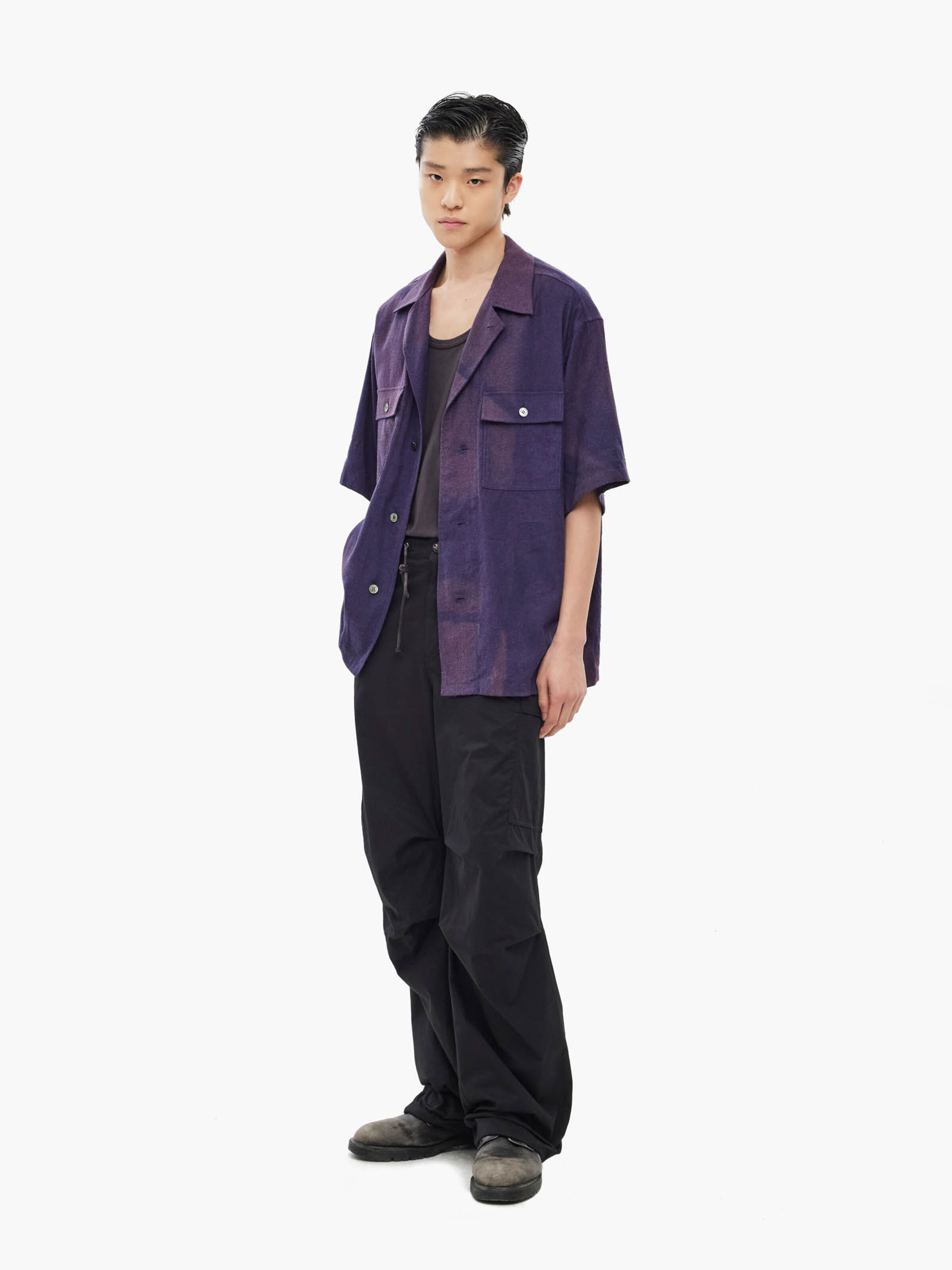 ALPHA x JIYONGKIM Sun-Bleached Multi Pocket Pant black 266206_03_2_model_00001_226004